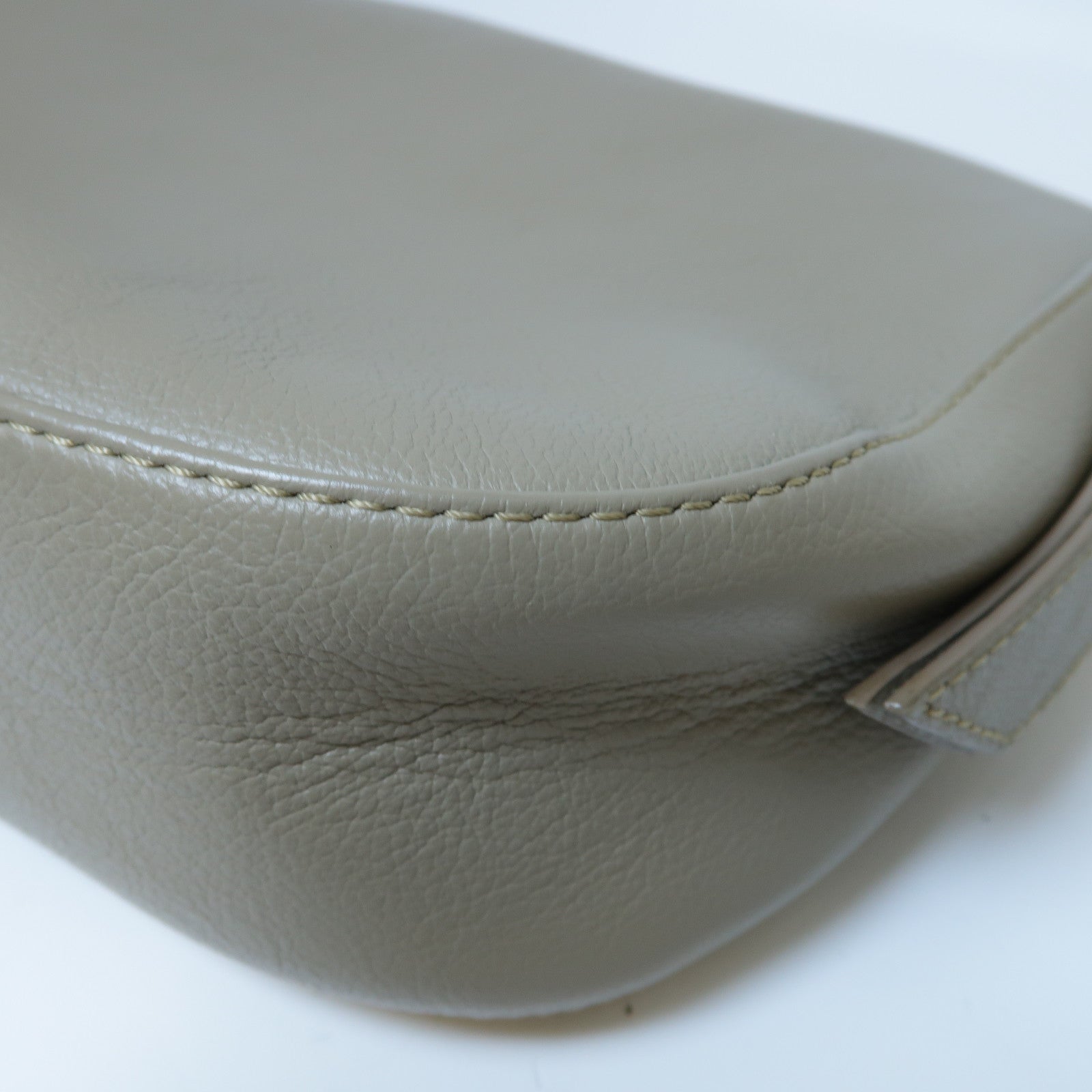 SEE BY CHLOE 【激減優惠】牛皮皮革Shoulder Bag金扣肩背袋灰色