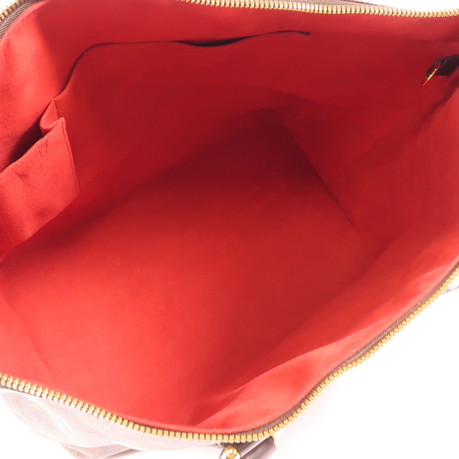 LOUIS VUITTON Damier Saleya MM金扣肩背袋/手挽袋