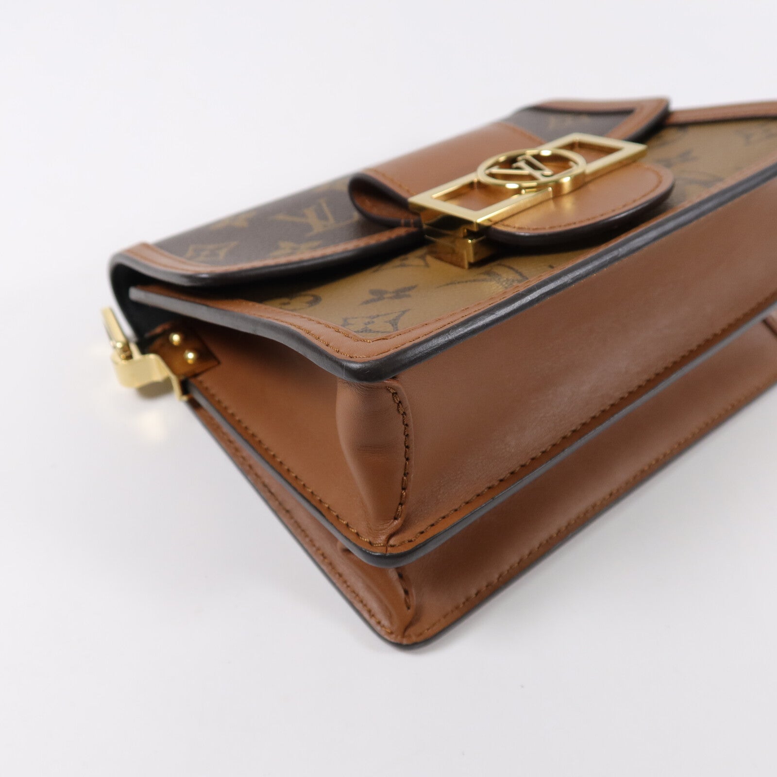 LOUIS VUITTON Monogram Reverse Mini Dauphine肩背袋