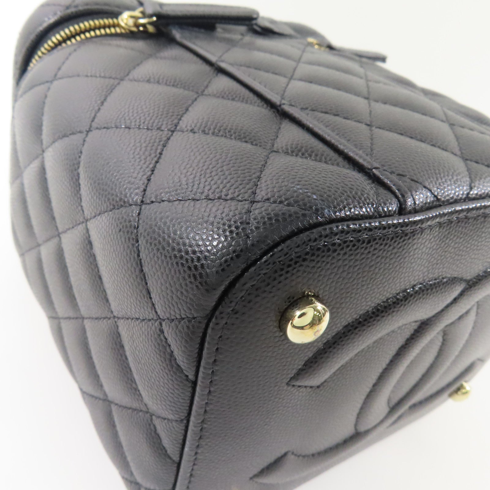 CHANEL 【激減優惠】牛皮皮革Vanity Bag手挽肩背兩用袋