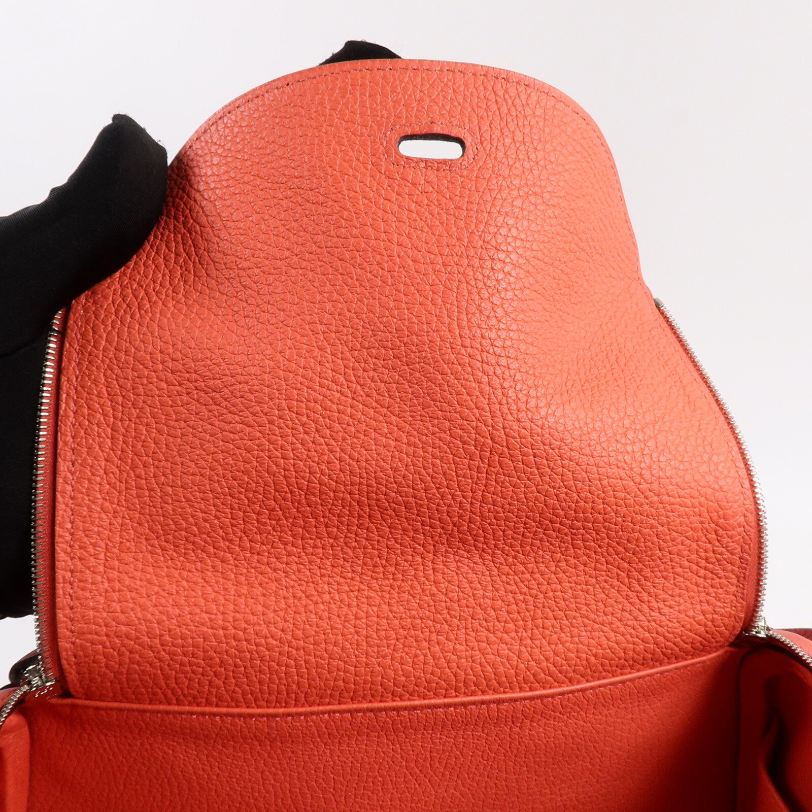 HERMES Clemence皮革Lindy 26手挽肩背兩用袋Rose Jaipur
