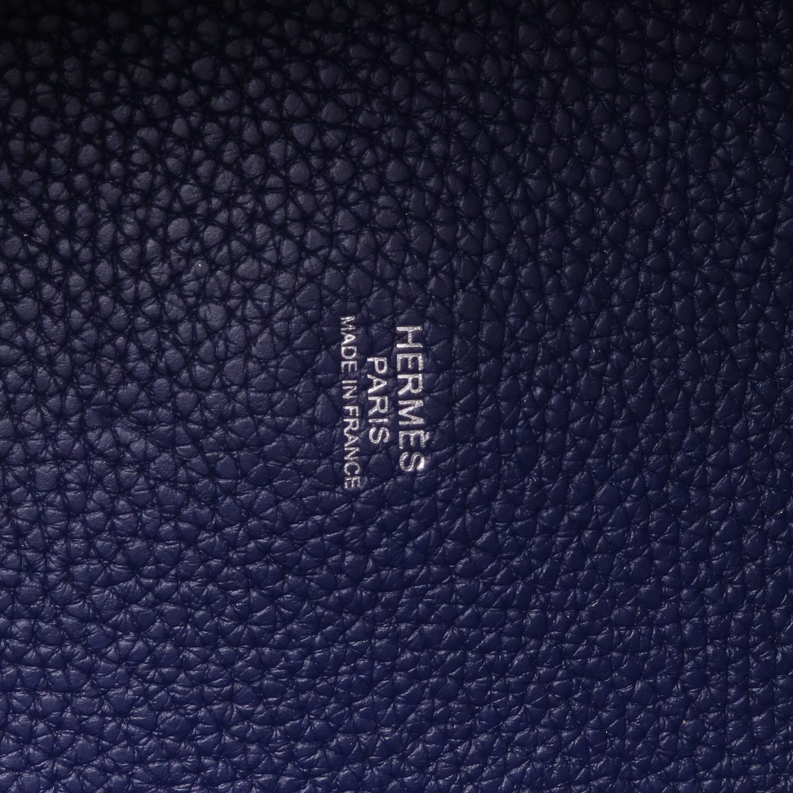 HERMES 【激減優惠】Clemence皮革Picotin GM銀扣手挽袋