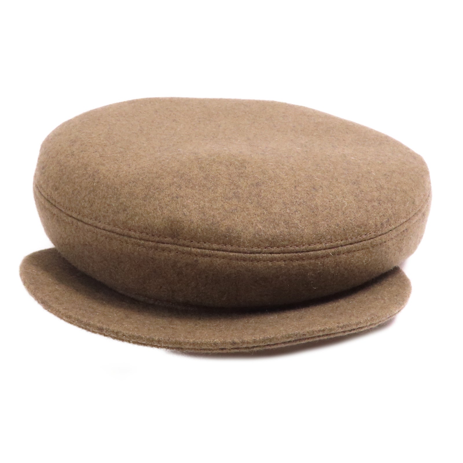 HERMES Cashmere Vauban Cap帽子#56