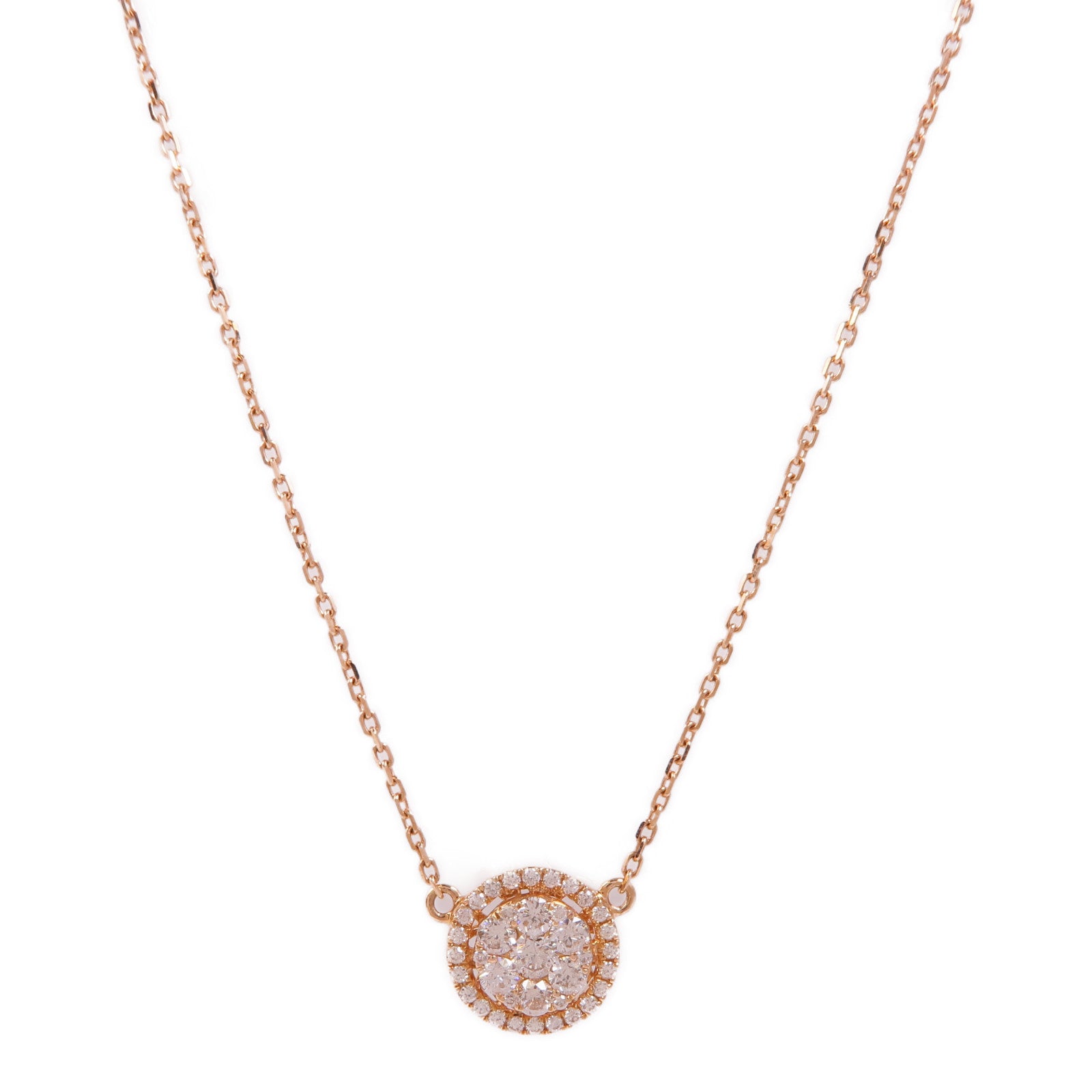 JEWELRY【激減優惠】 18K玫瑰金Diamond Necklace鑽石項鍊