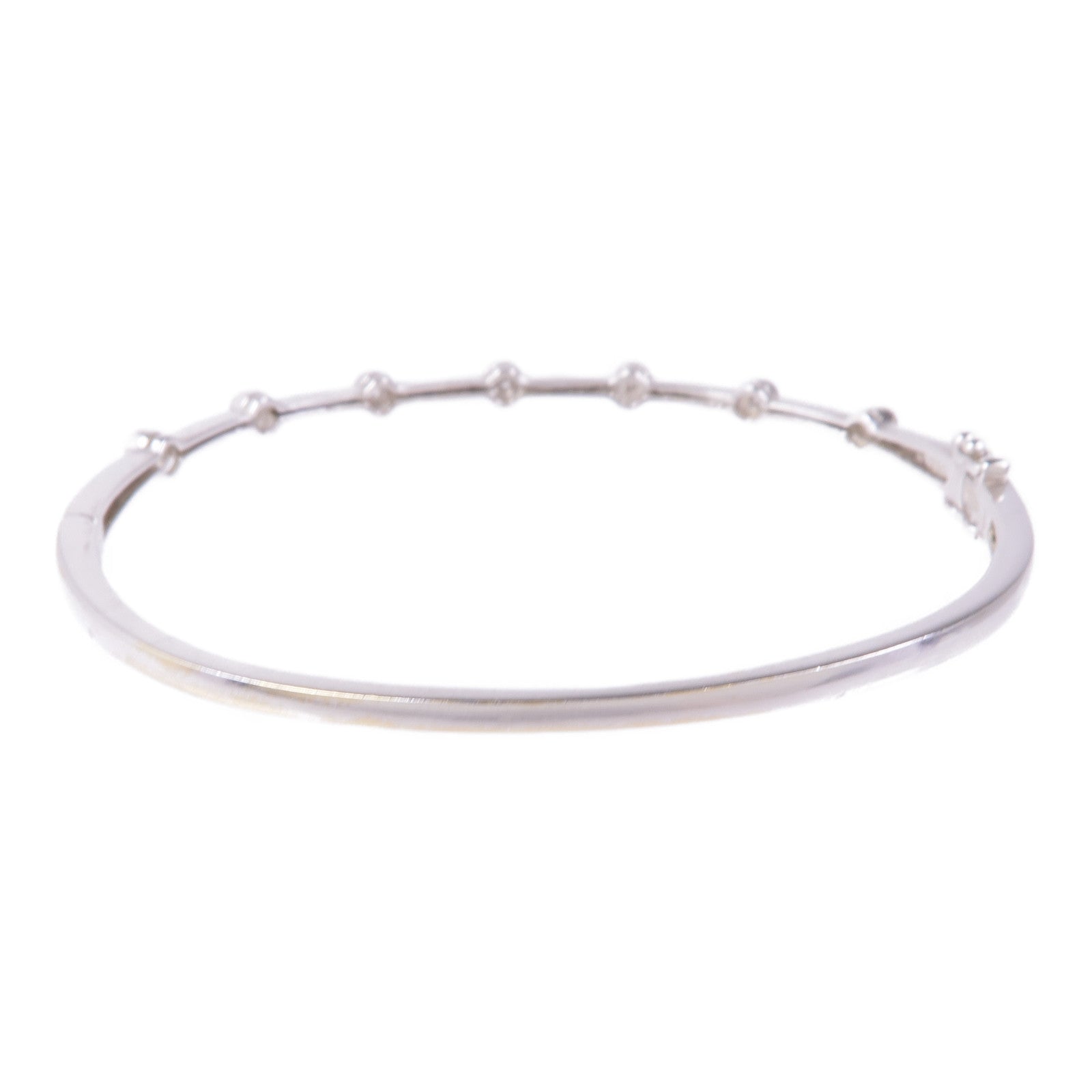 JEWELRY Diamond Bracelet Bangle Accessories 18K White Gold