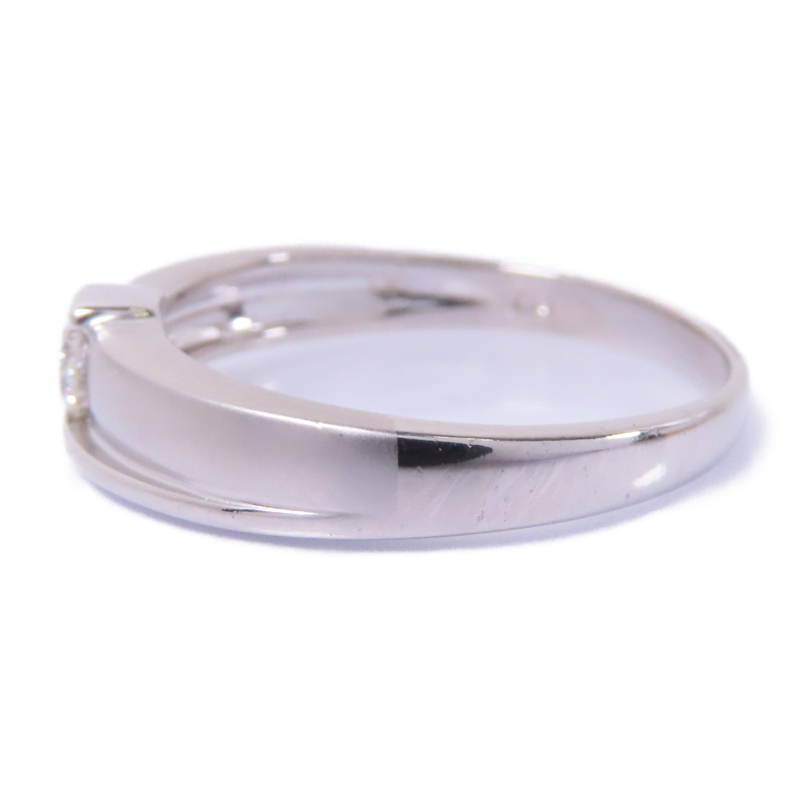 JEWELRY 18K白金Diamond Ring 0.13ct鑽石戒指US#6
