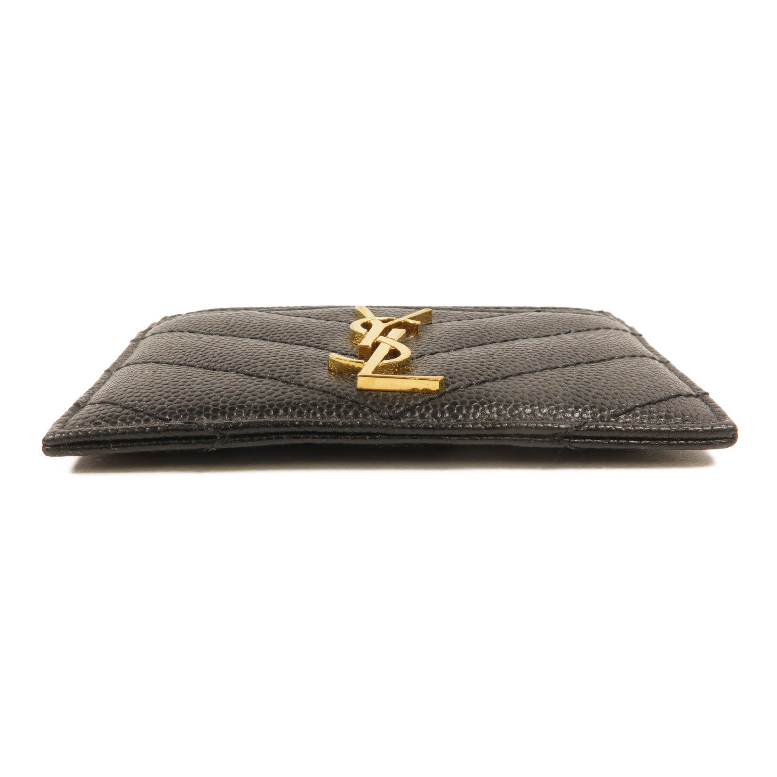SAINT LAURENT 牛皮皮革Cassandre Matelasse卡片套