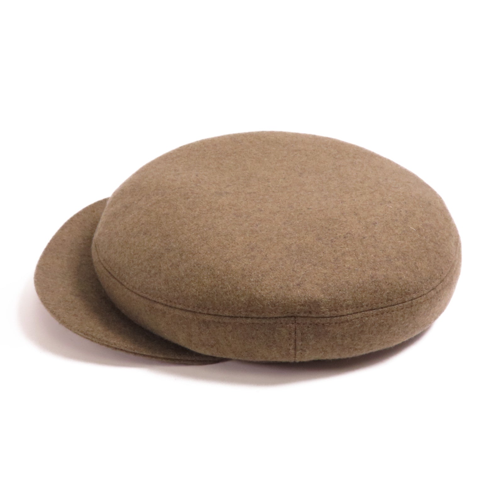 HERMES Cashmere Vauban Cap帽子#56