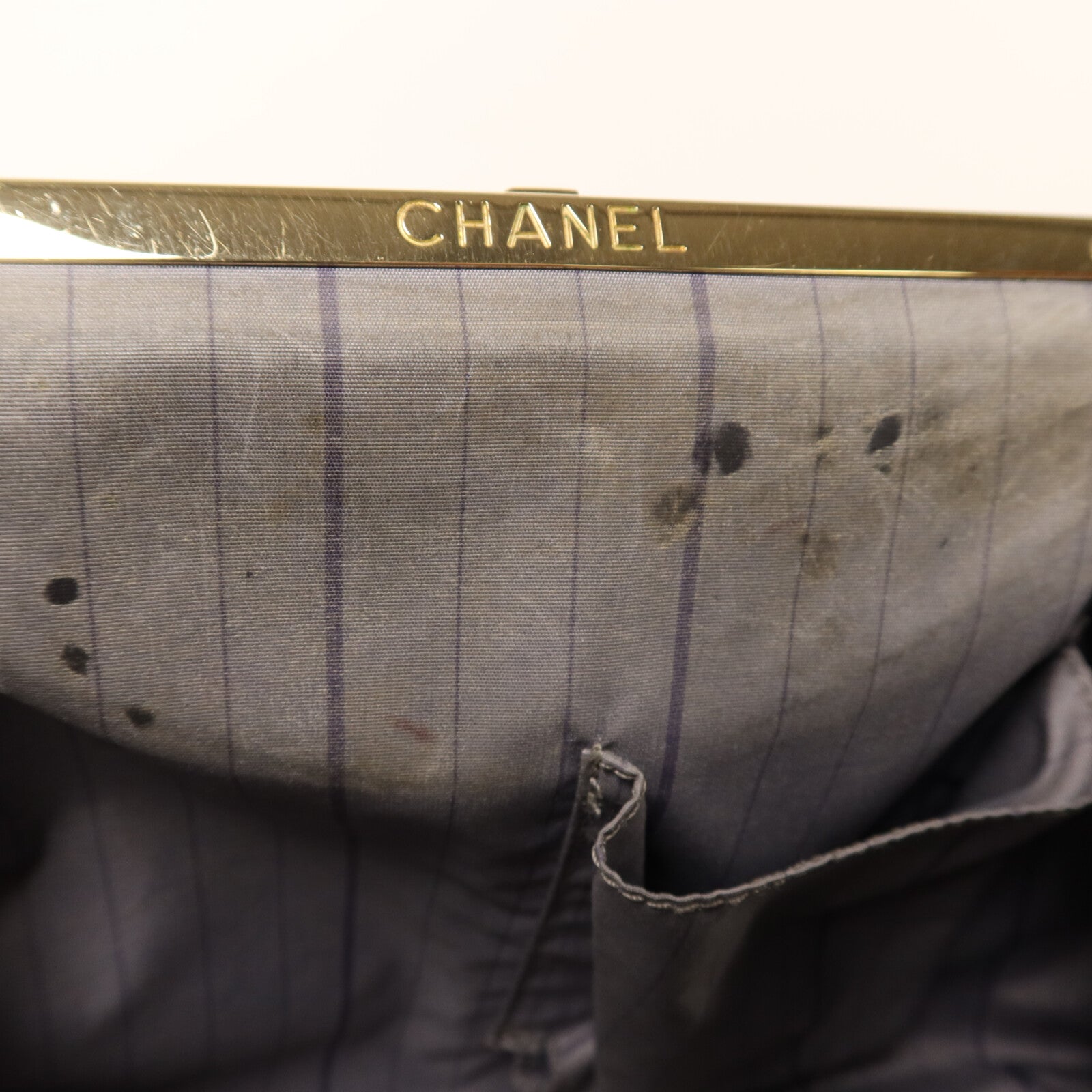 CHANEL 【激減優惠】漆皮皮革2 way Shoulder金扣手挽肩背兩用袋 	 鏈帶