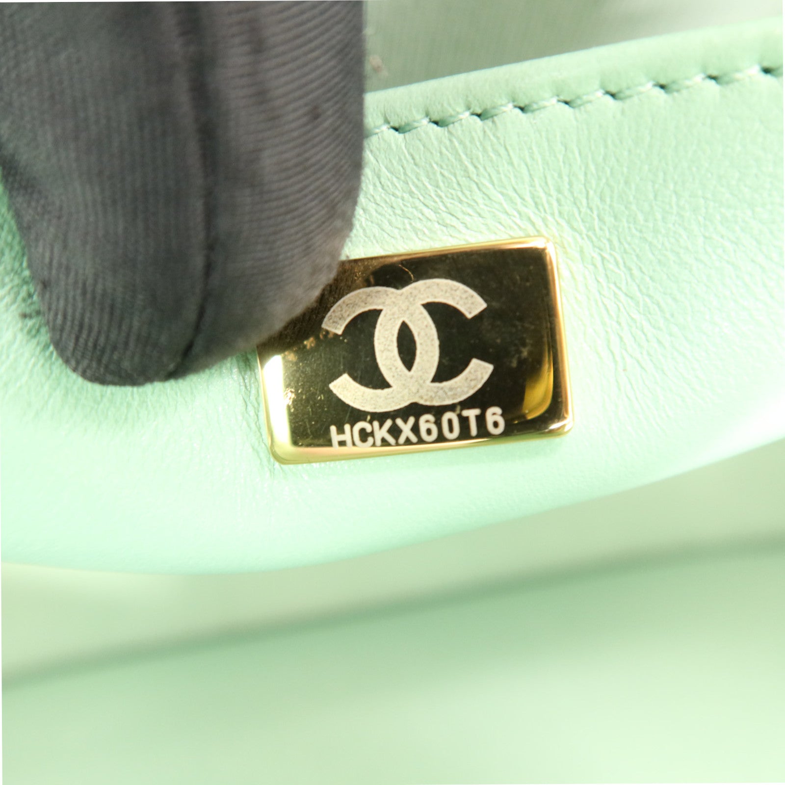 CHANEL 牛皮皮革Shoulder Bag金扣手挽肩背兩用袋