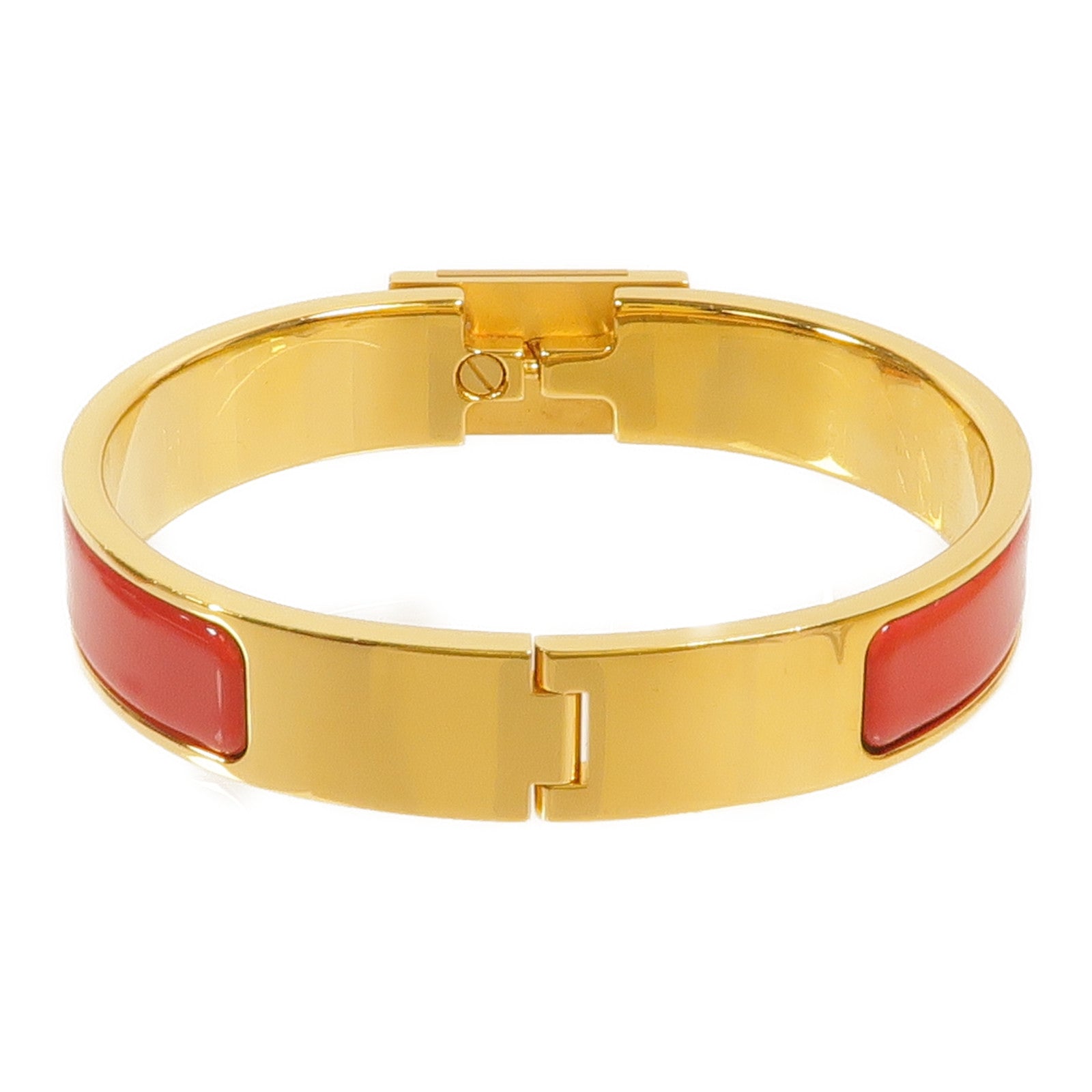 HERMES 金屬Mini Clic Kelly手鐲
