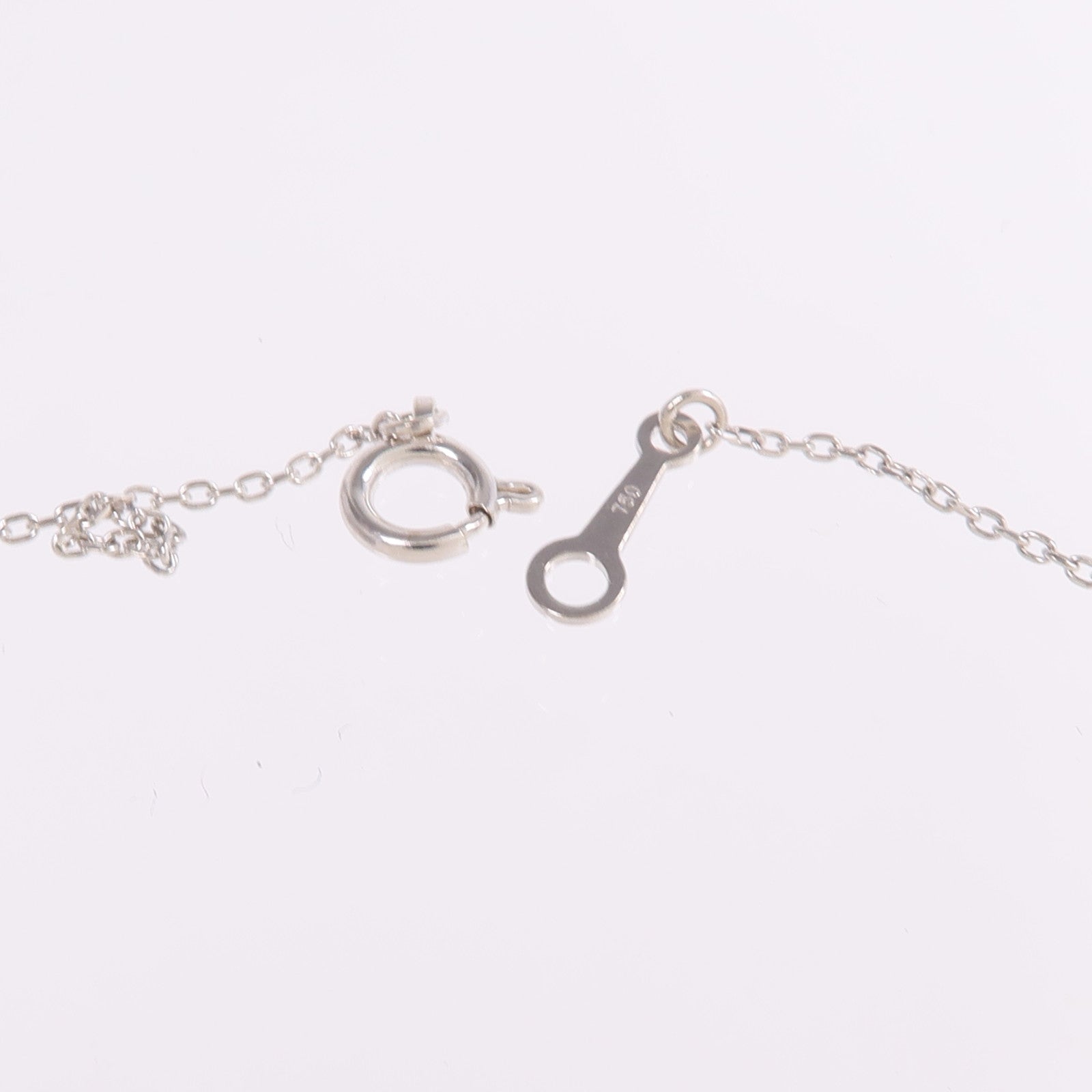 MIKIMOTO 18K白金Pearl Diamond Necklace珍珠/鑽石項鍊