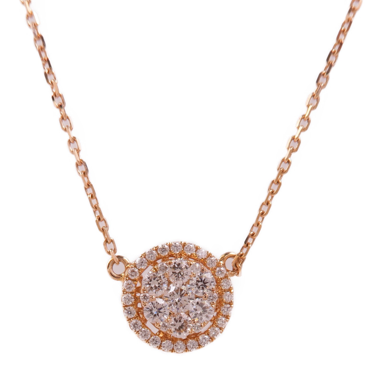 JEWELRY【激減優惠】 18K玫瑰金Diamond Necklace鑽石項鍊