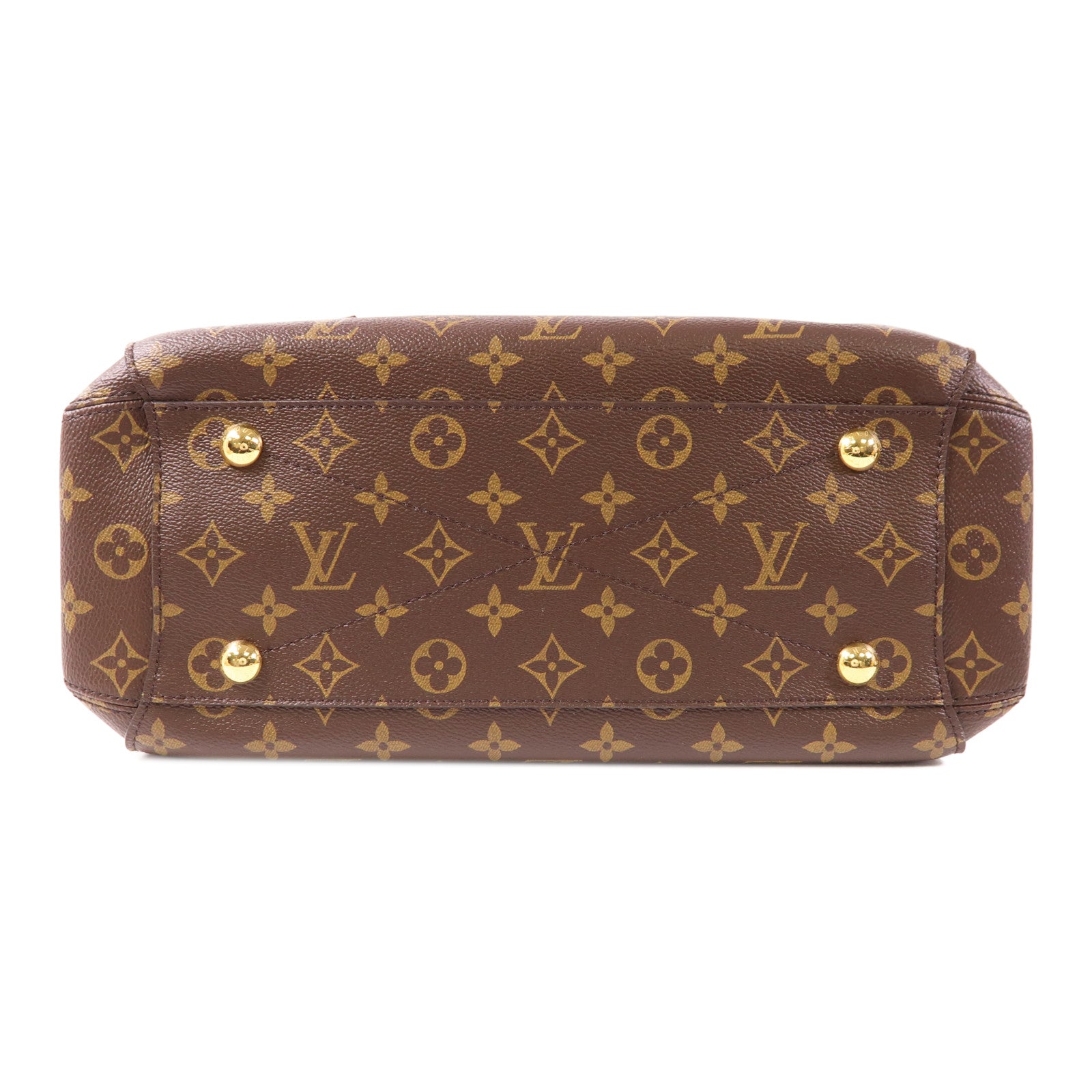 LOUIS VUITTON Monogram Montaigne MM金扣手挽肩背兩用袋