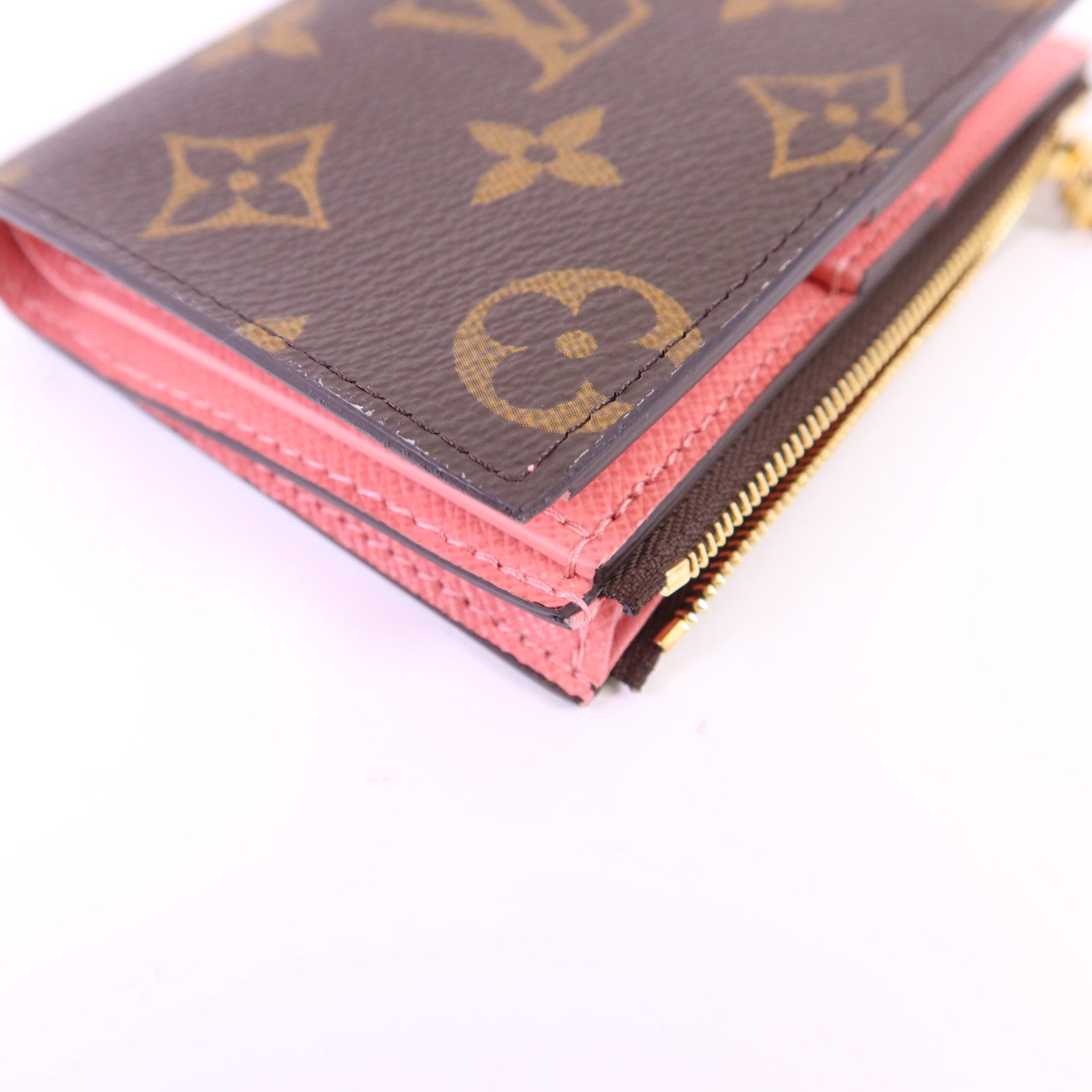 LOUIS VUITTON Monogram Lisa Wallet金扣錢包