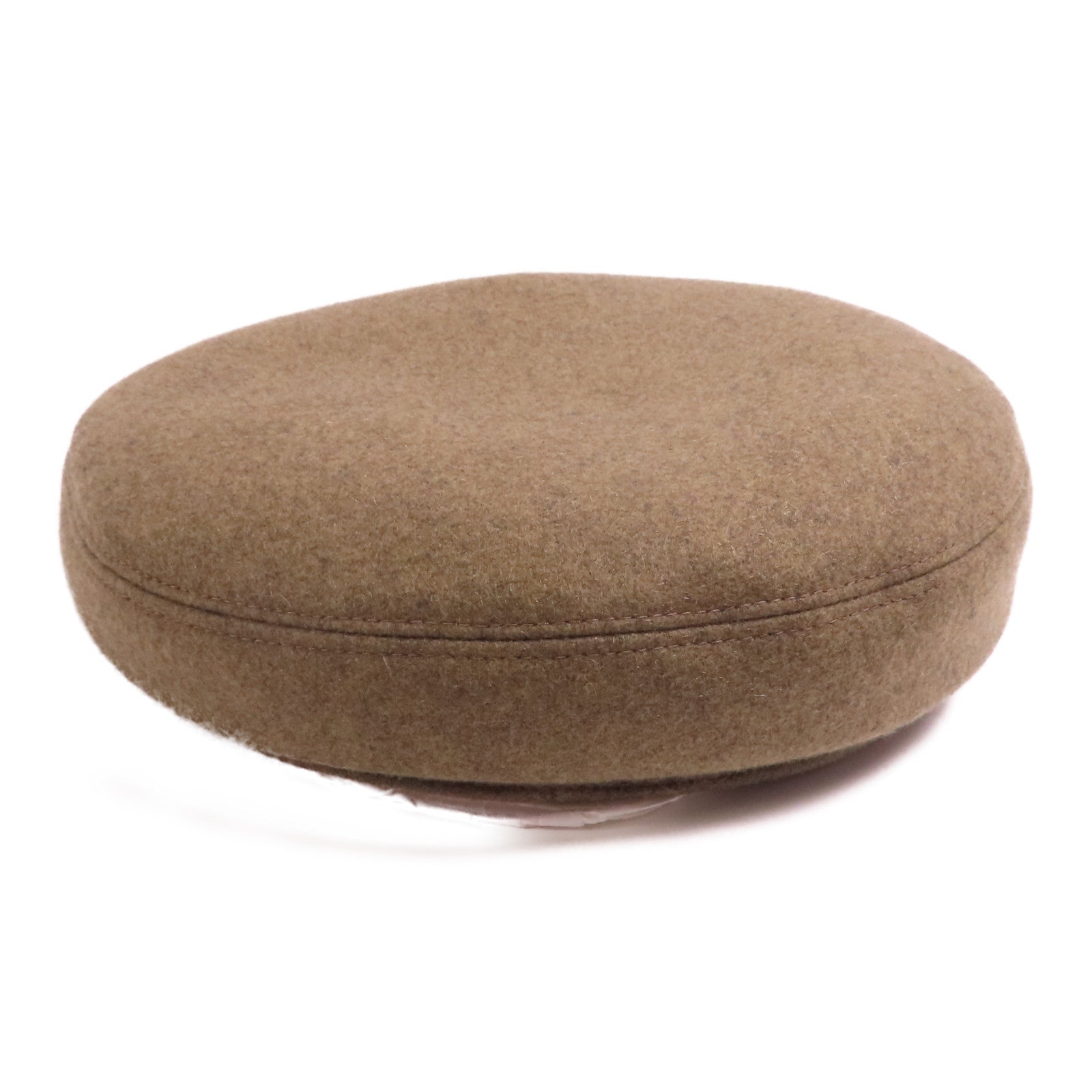 HERMES Cashmere Vauban Cap帽子#56