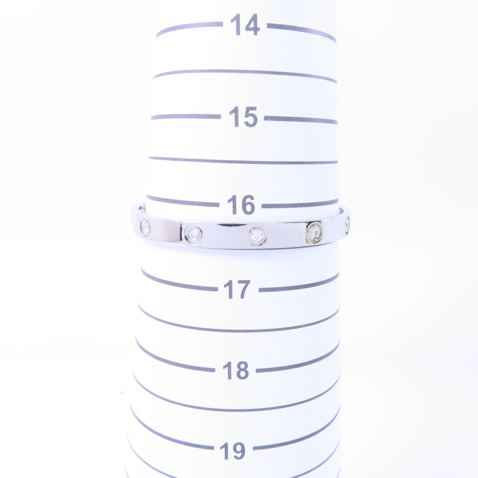 JEWELRY 18K白金Diamond Bangle手鐲