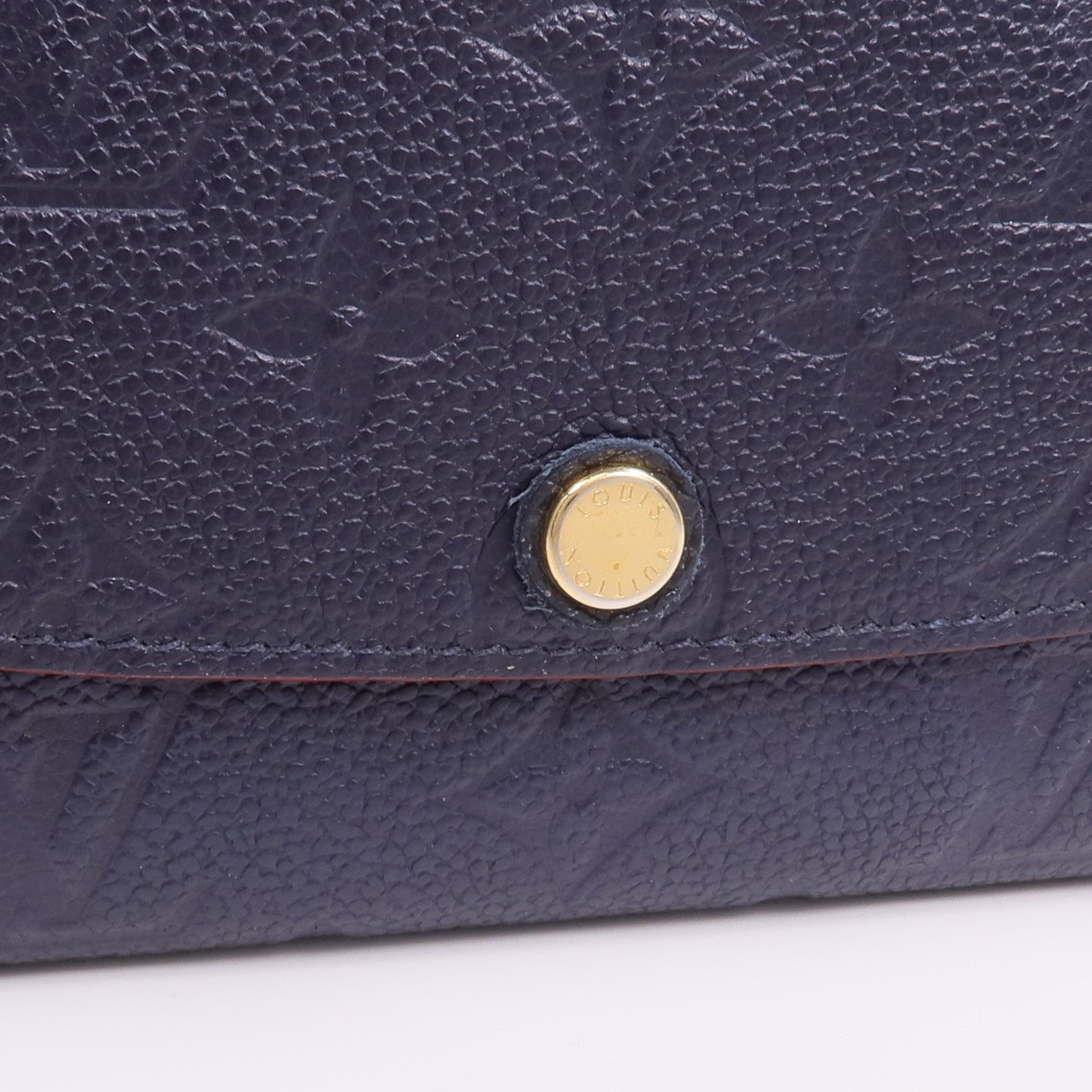 LOUIS VUITTON Monogram Empreinte Emilie金扣長財布