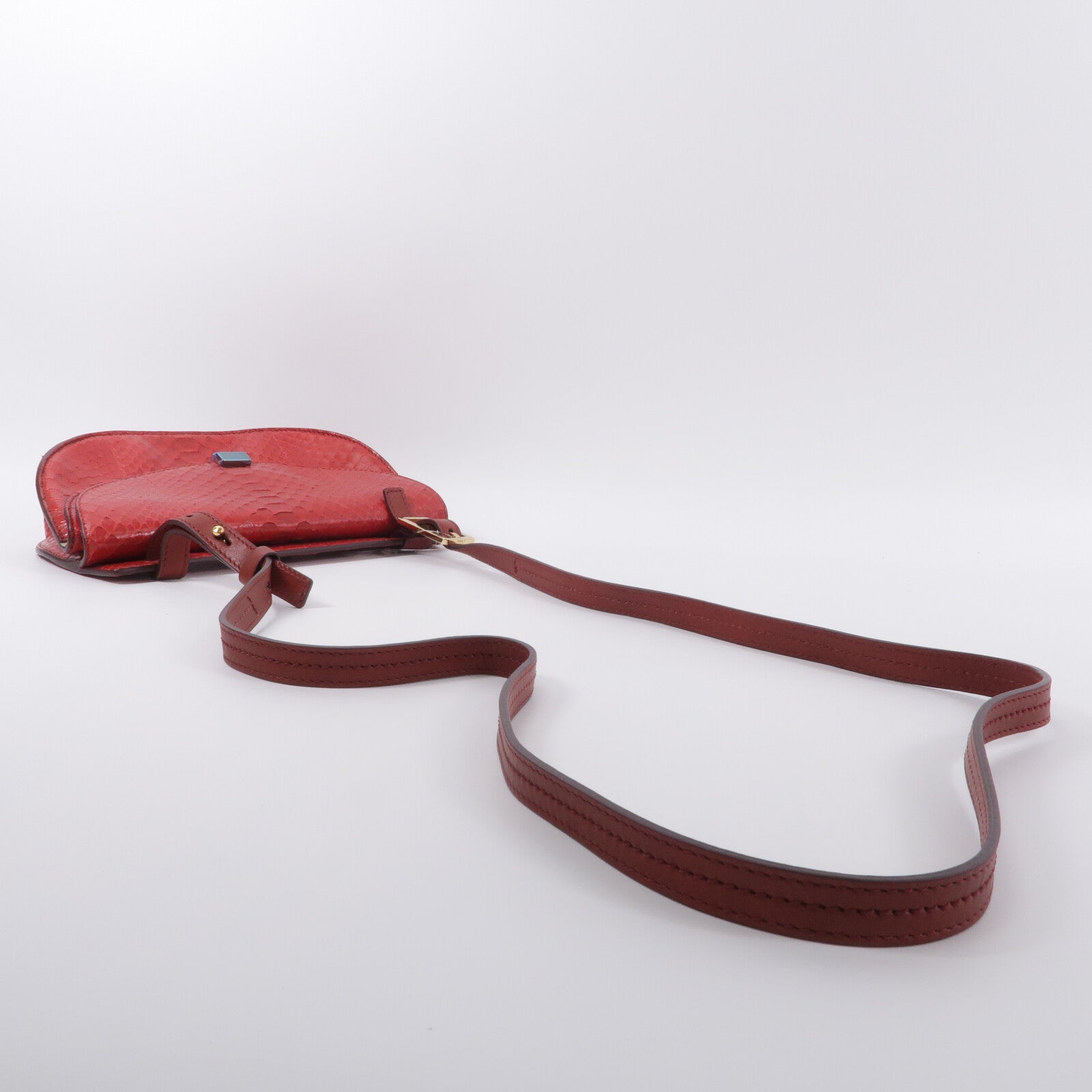 Chloe 蛇皮皮革Georgia Shoulder Bag肩背袋