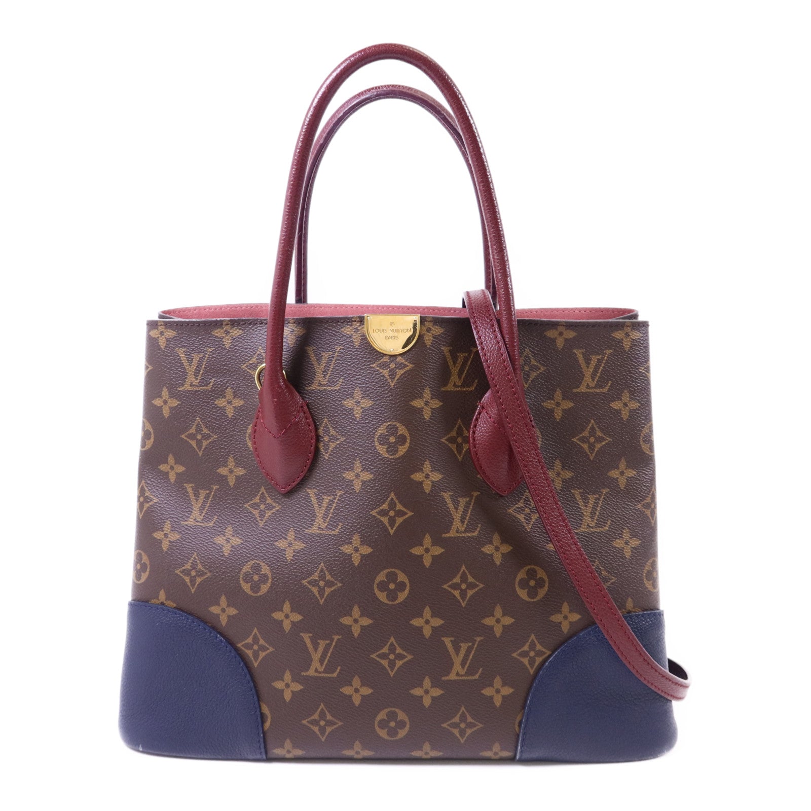 LOUIS VUITTON Monogram Flandrin金扣手挽肩背兩用袋