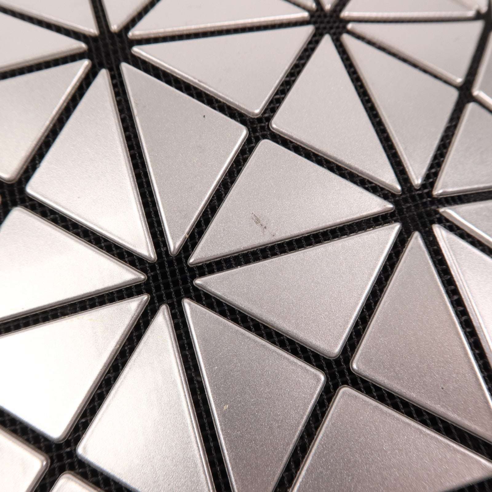 BAO BAO ISSEYMIYAKE PVC Shoulder Bag銀扣肩背袋