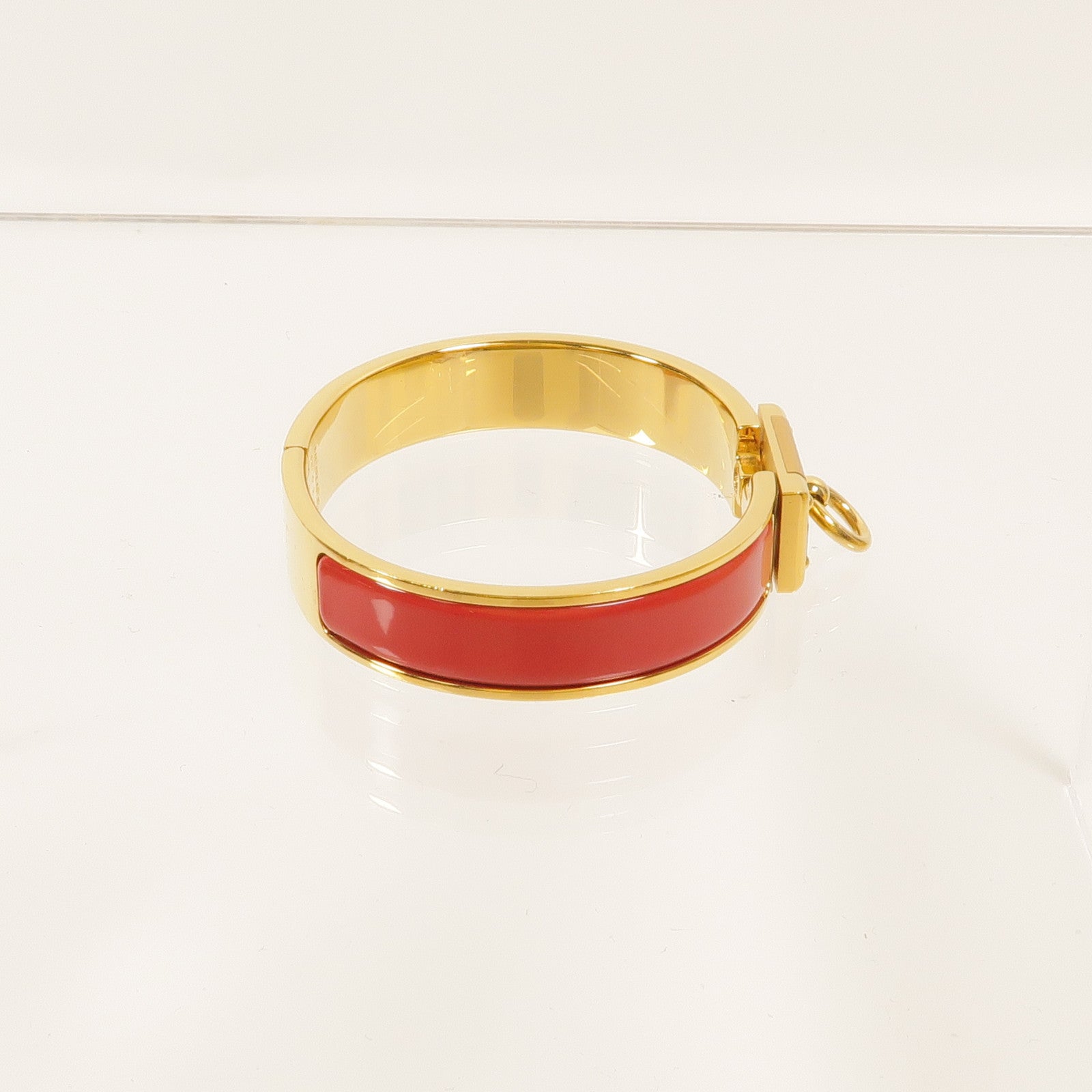 HERMES 金屬Mini Clic Kelly手鐲