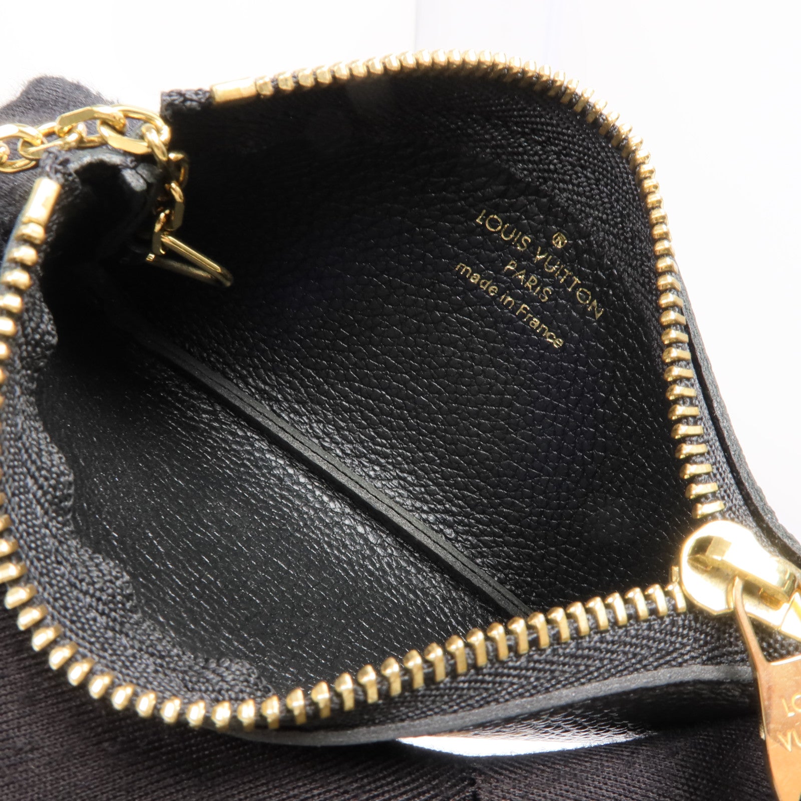 LOUIS VUITTON 【激減優惠】Monogram Empreinte Key Pouch金扣鎖匙包