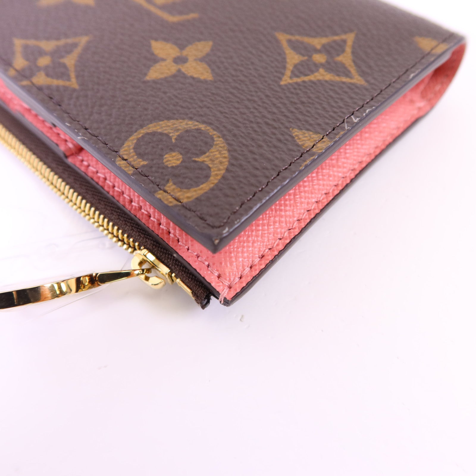 LOUIS VUITTON Monogram Lisa Wallet金扣錢包