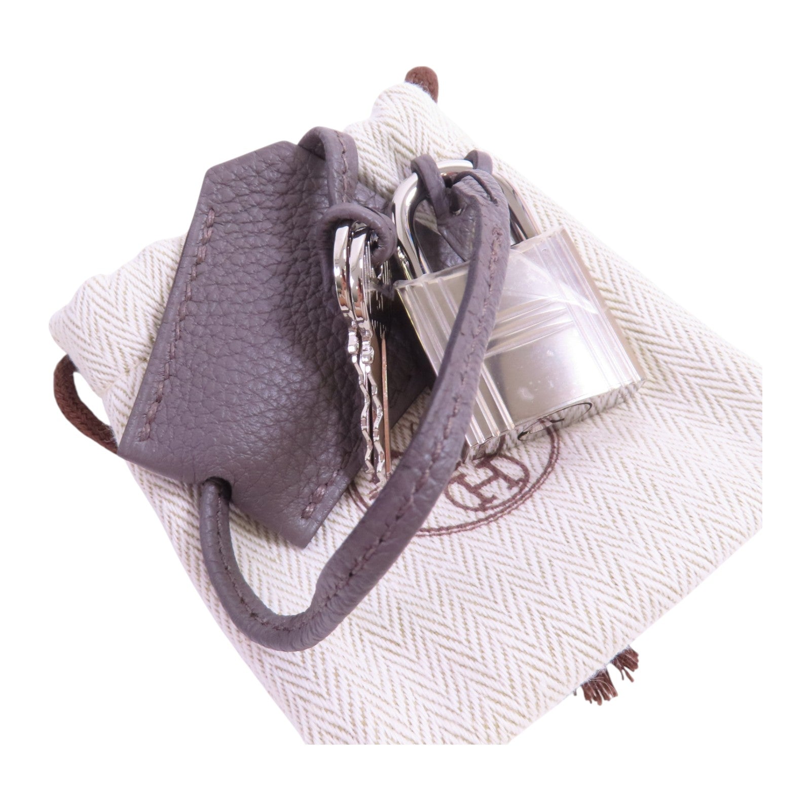 HERMES Togo皮革Hac A Dos PM Shoulder Bag銀扣肩背袋