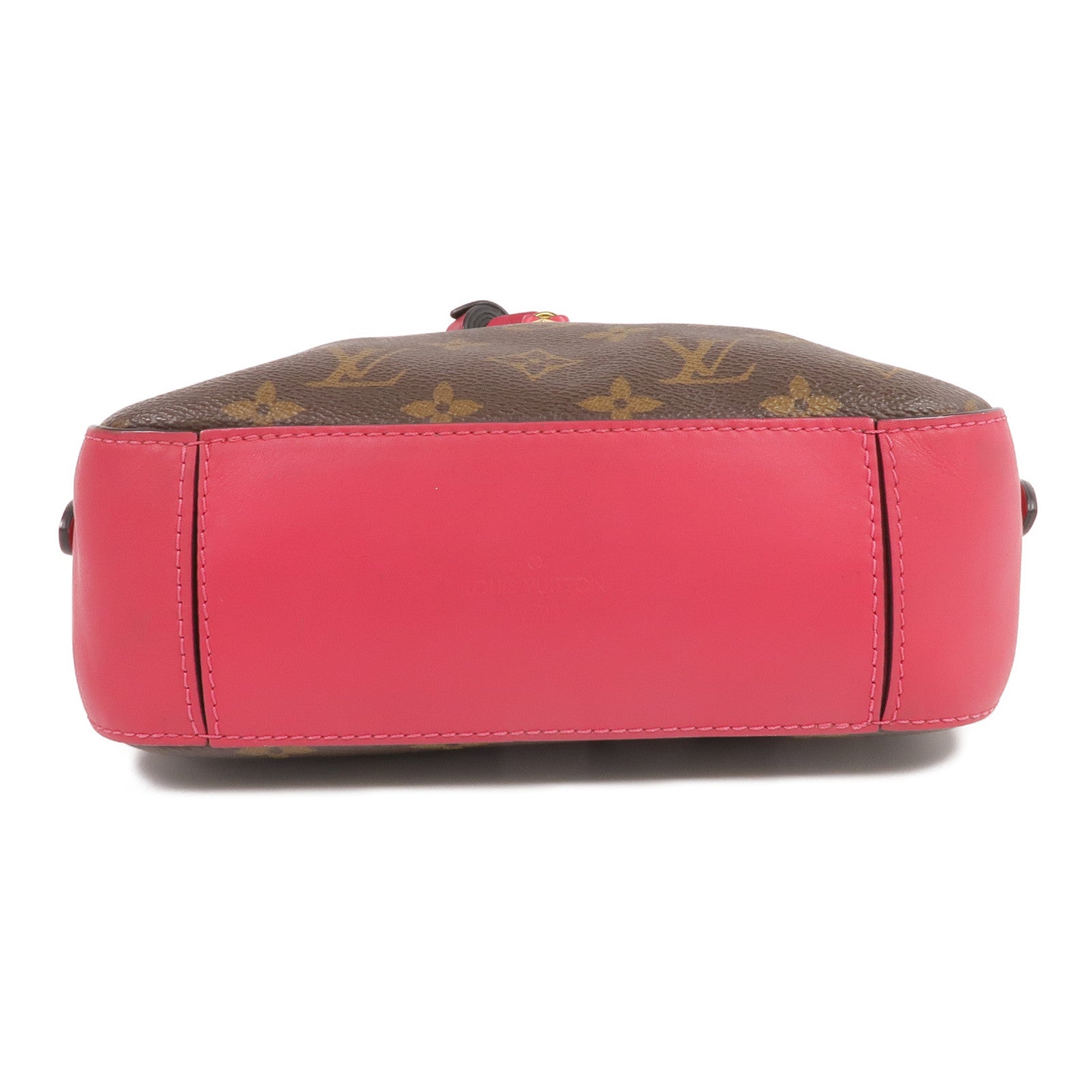 LOUIS VUITTON Monogram Saintonge金扣手挽肩背兩用袋