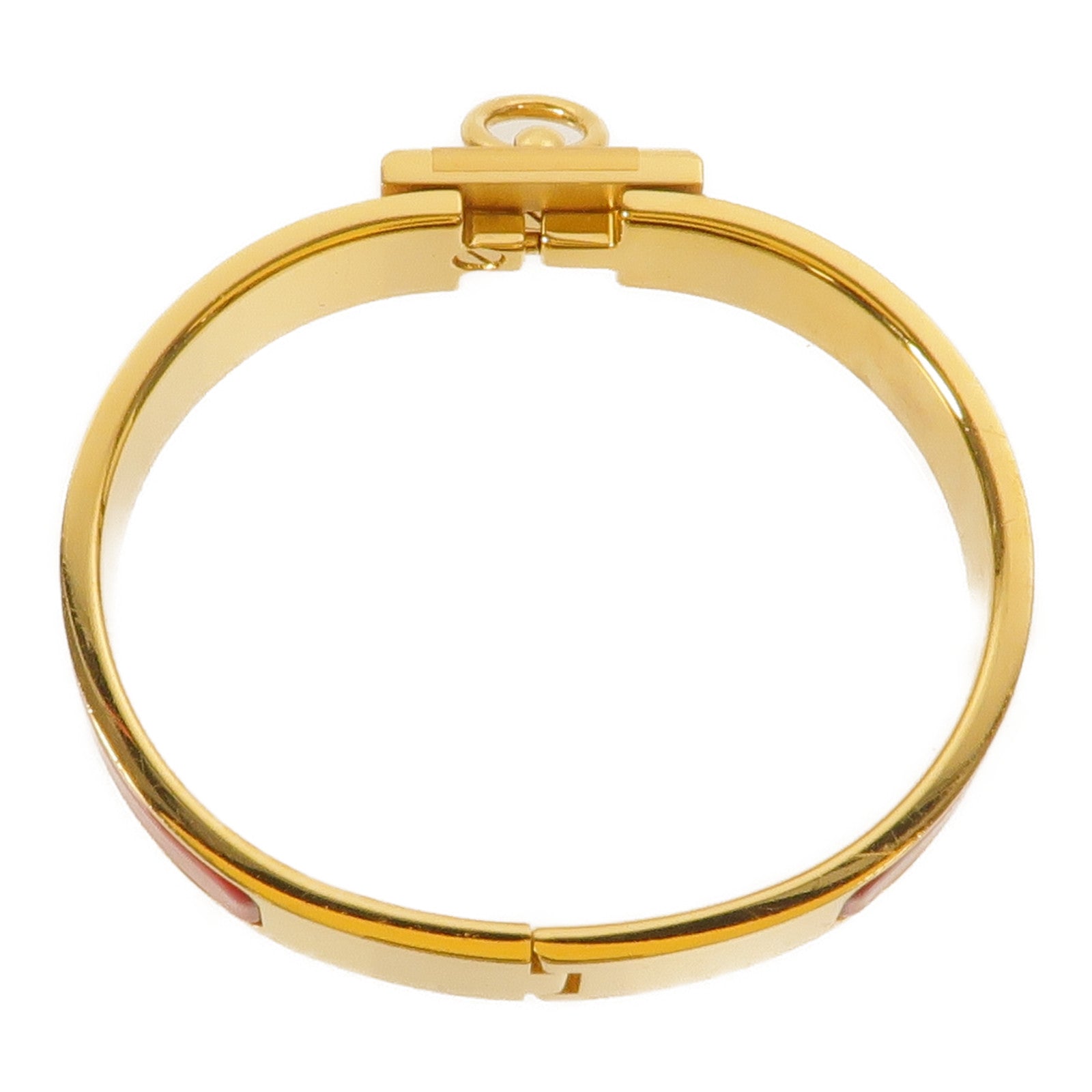 HERMES 金屬Mini Clic Kelly手鐲