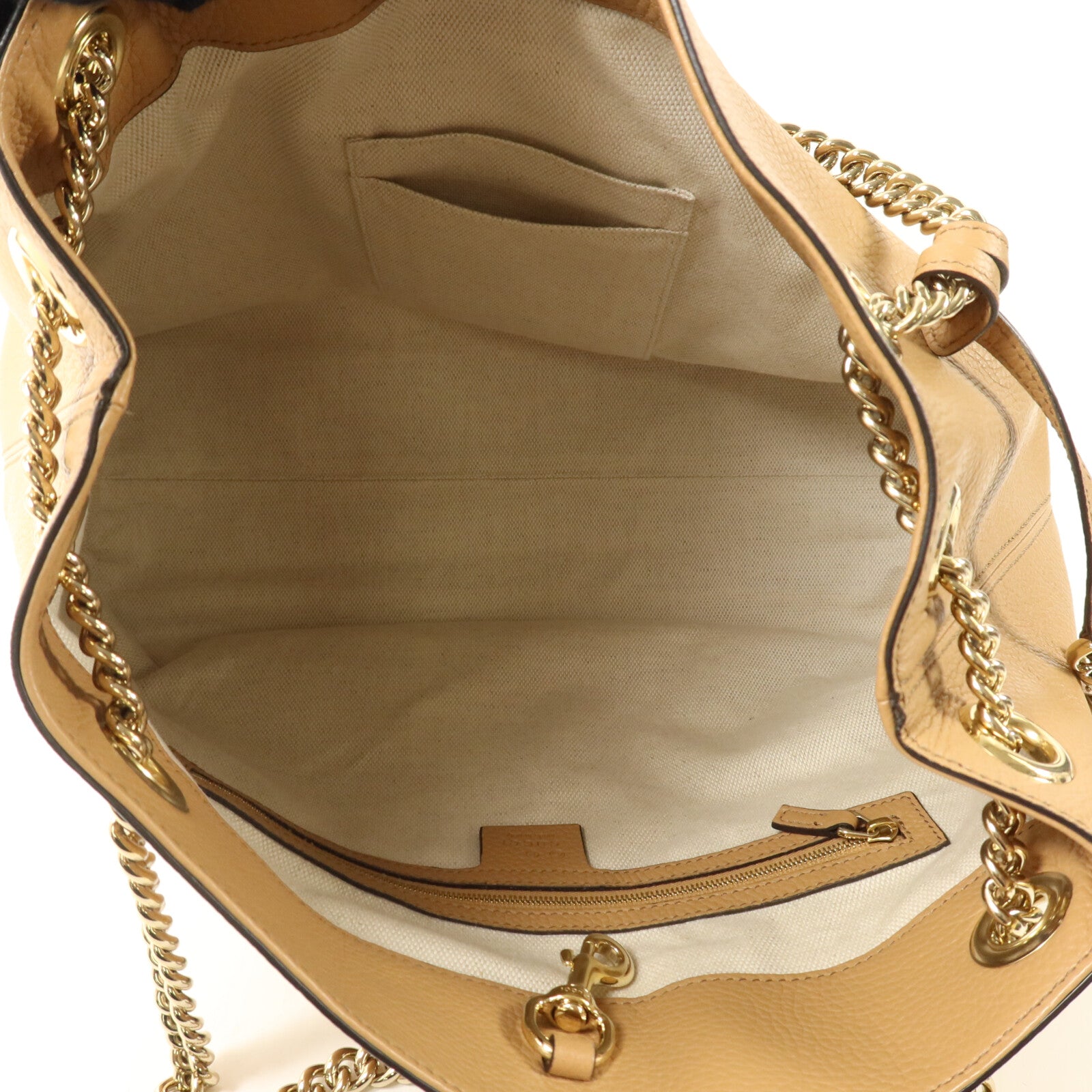GUCCI 牛皮皮革Soho Shoulder Bag肩背袋