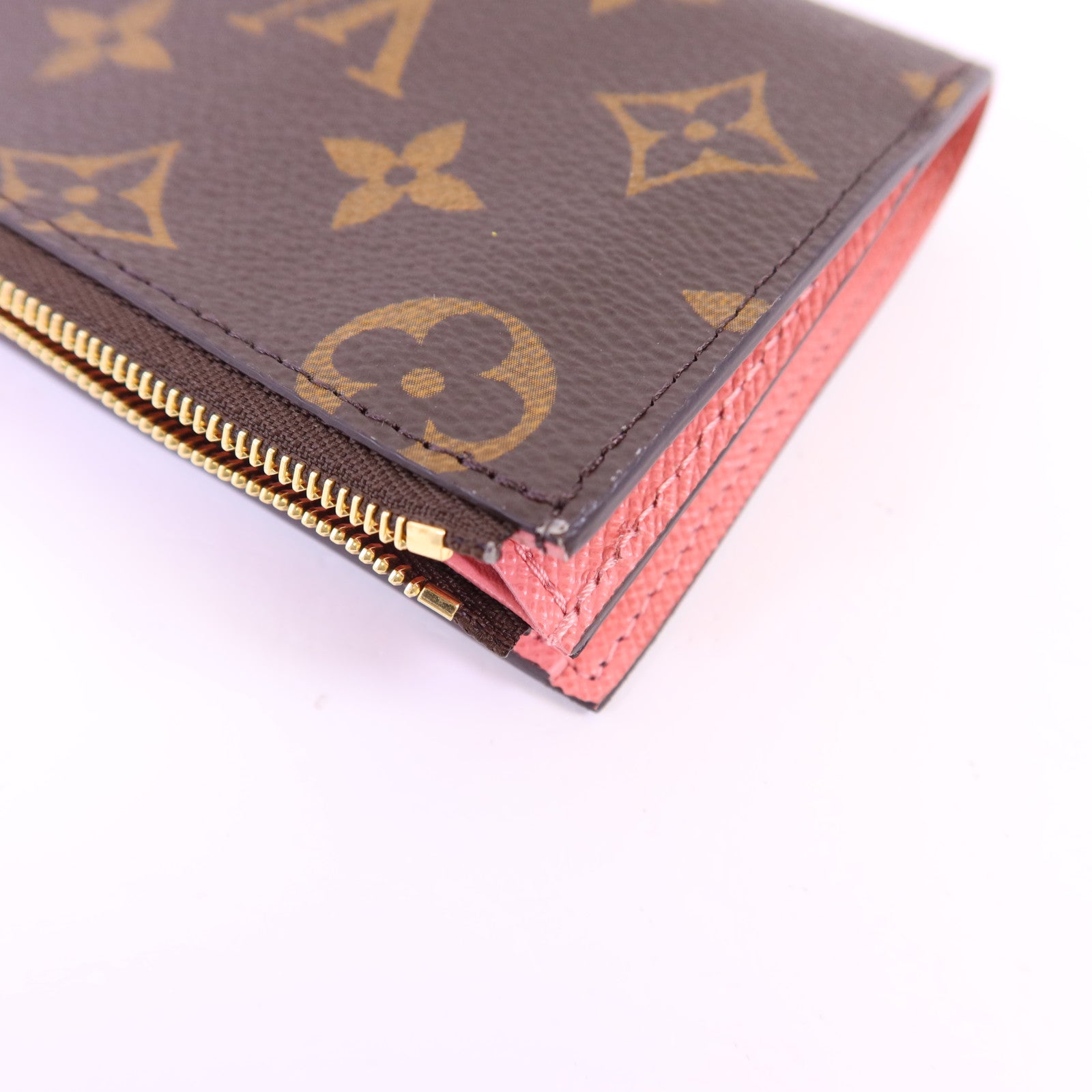 LOUIS VUITTON Monogram Lisa Wallet金扣錢包