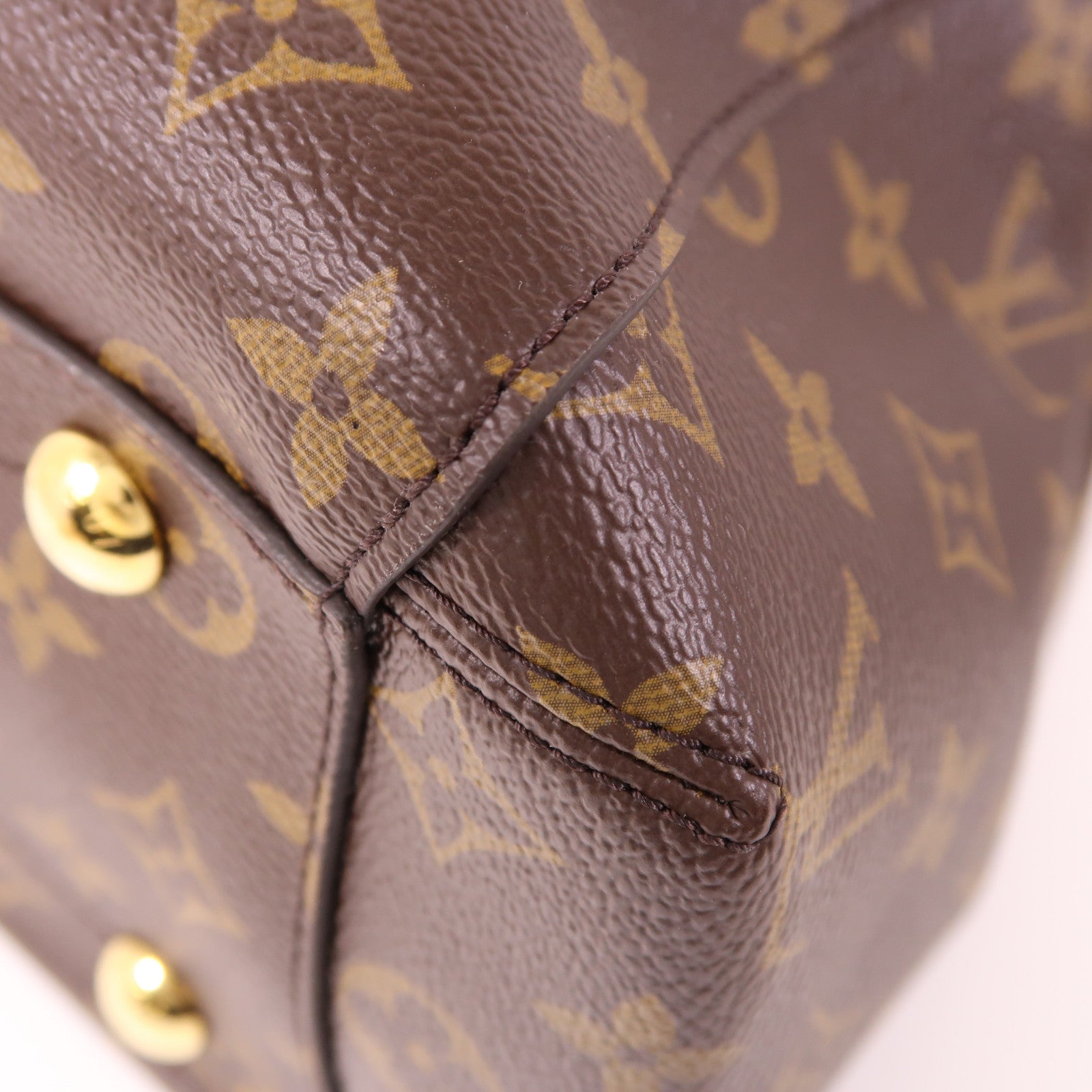LOUIS VUITTON Monogram Montaigne MM金扣手挽肩背兩用袋