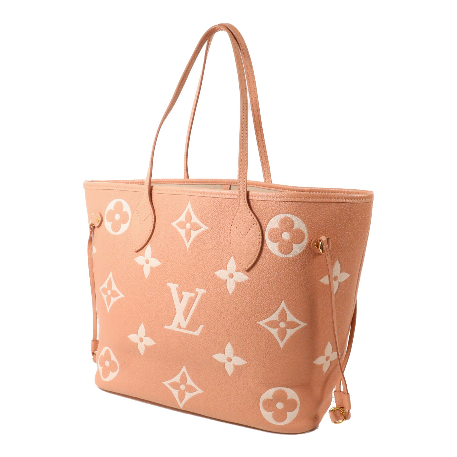 LOUIS VUITTON Monogram Empreinte Neverfull MM手挽袋