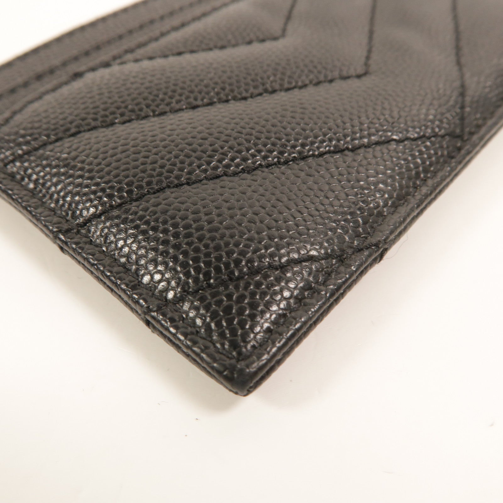 SAINT LAURENT 牛皮皮革Cassandre Matelasse卡片套