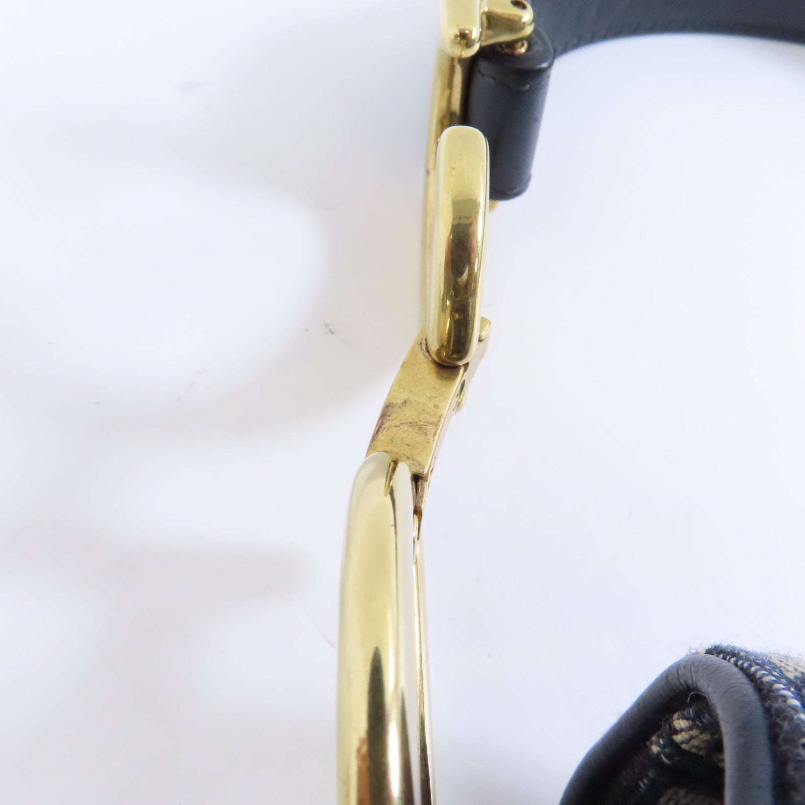 Dior 帆布Saddle金扣肩背袋深藍色