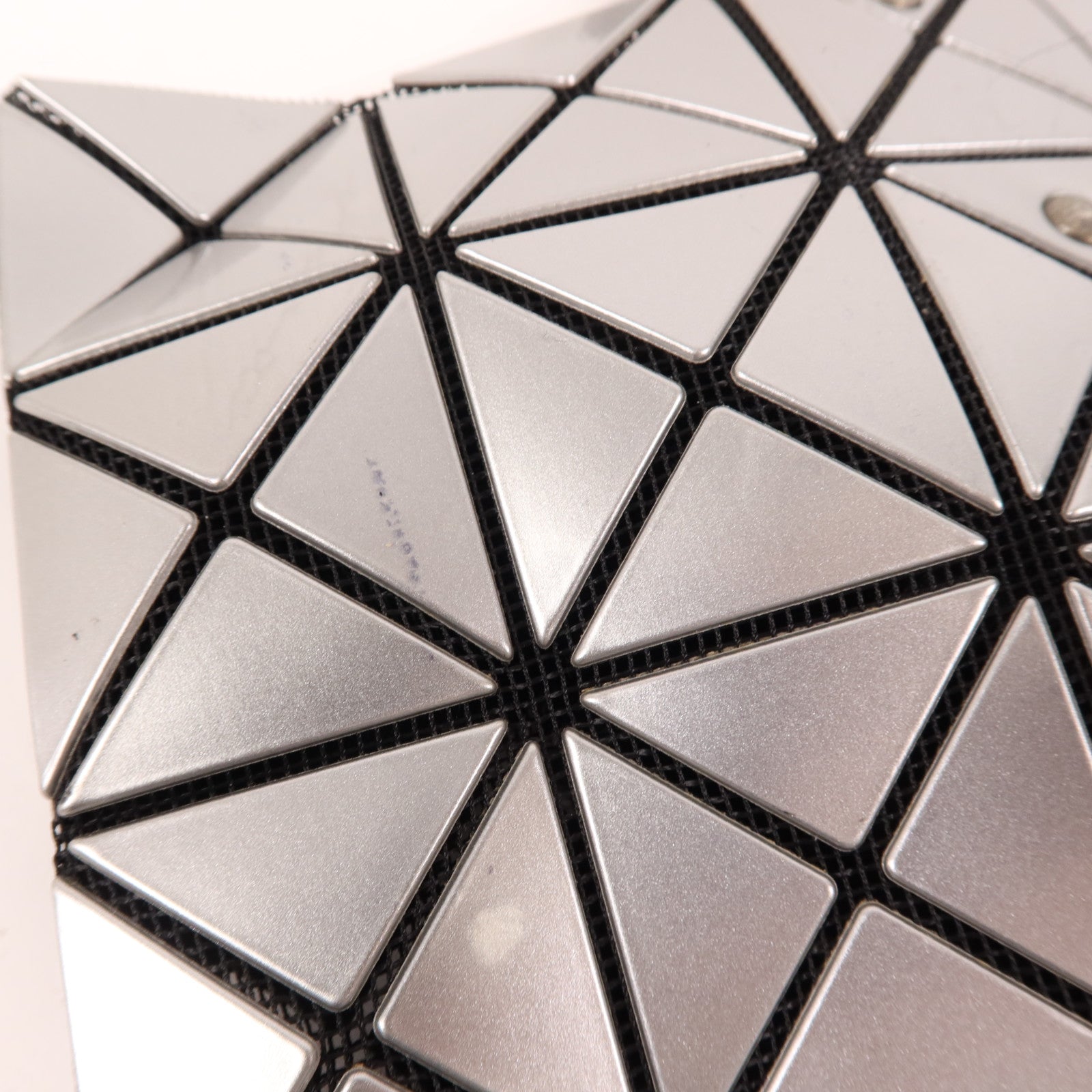 BAO BAO ISSEYMIYAKE PVC Shoulder Bag銀扣肩背袋