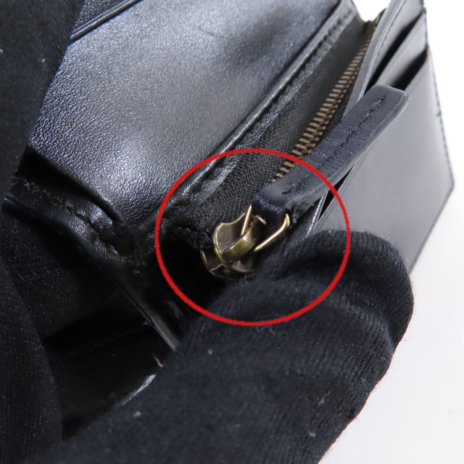 GUCCI 牛皮皮革GG Marmont Mini Wallet金扣短錢包黑色