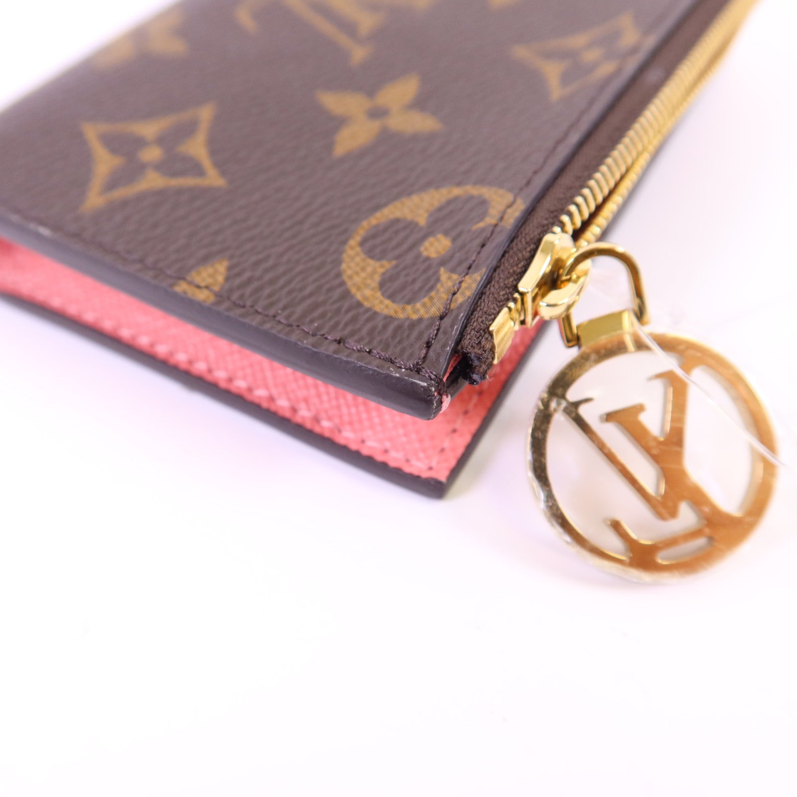 LOUIS VUITTON Monogram Lisa Wallet金扣錢包