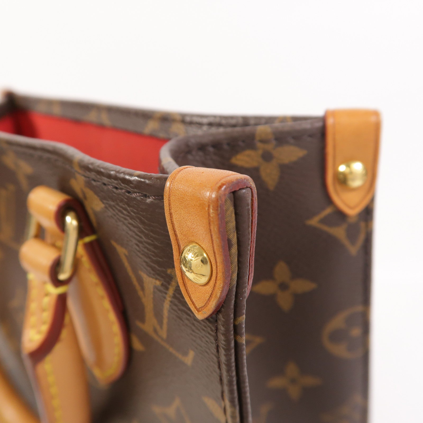 LOUIS VUITTON Monogram Sac Plat BB手挽肩背兩用袋