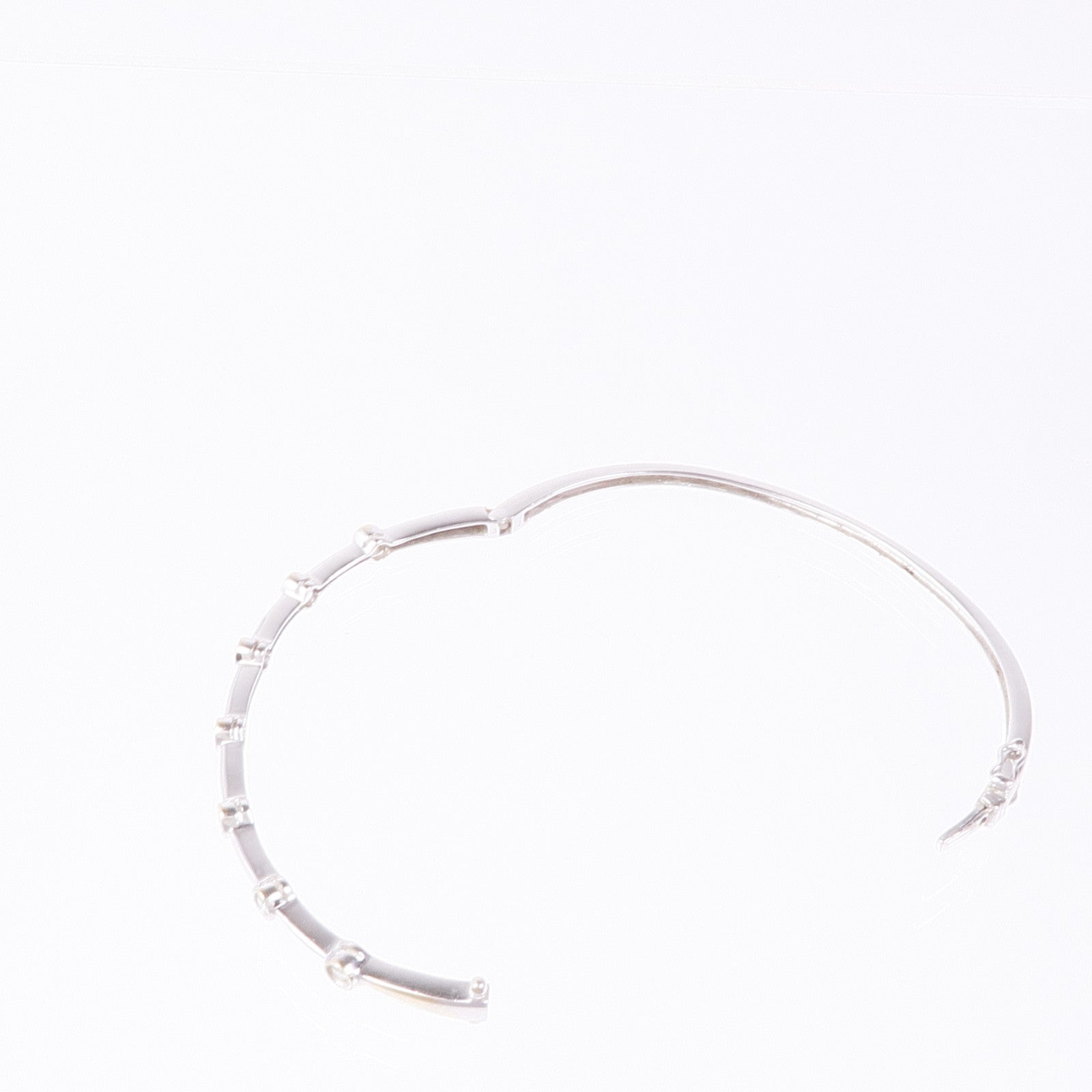 JEWELRY Diamond Bracelet Bangle Accessories 18K White Gold