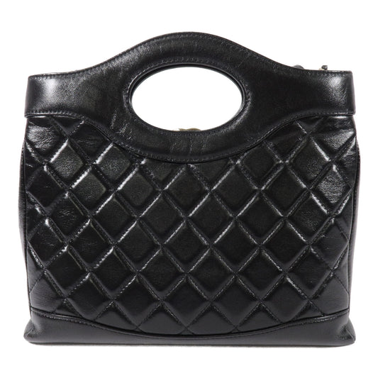 CHANEL 羊皮皮革Chanel 31 Shopping Bag鏈帶手挽肩背兩用袋
