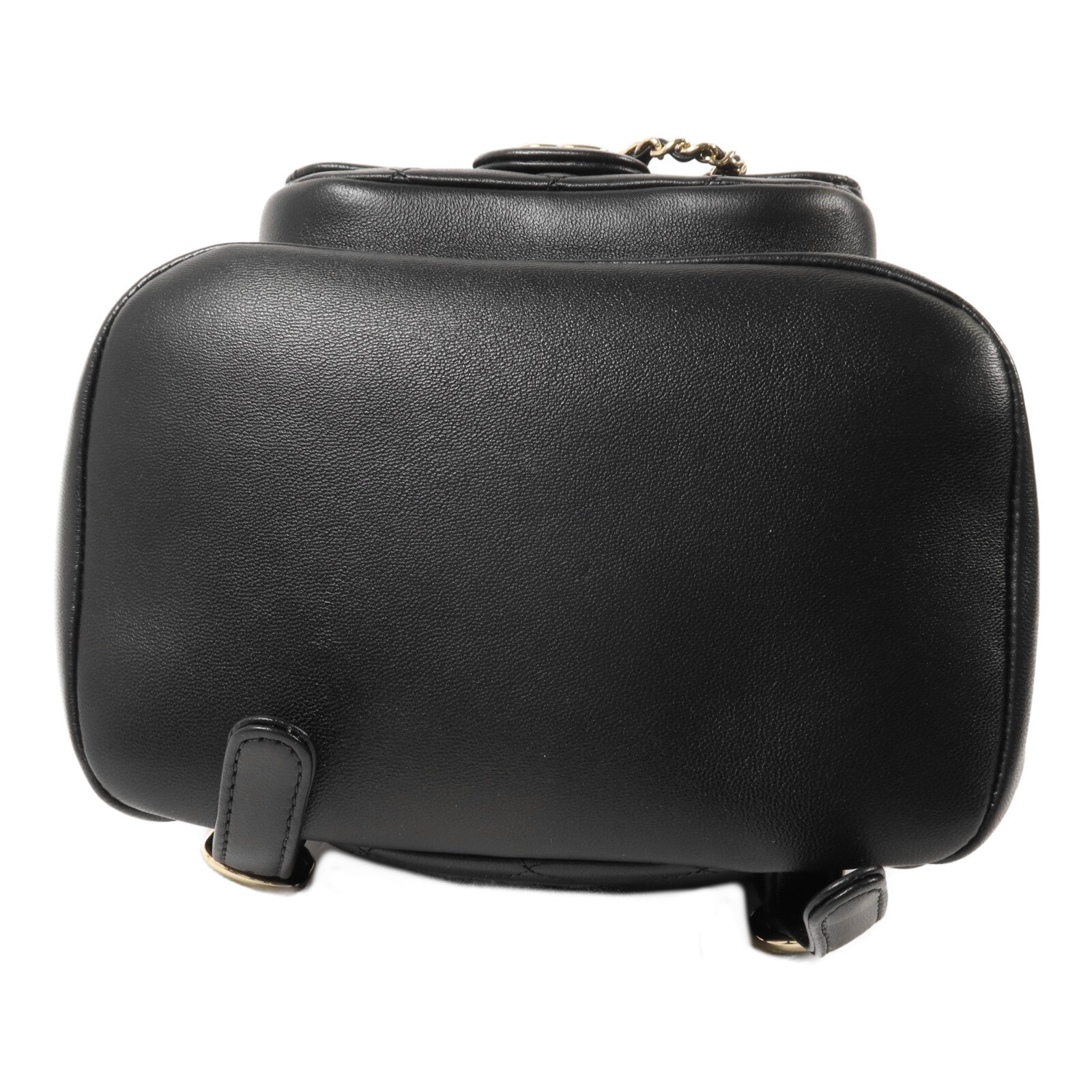 CHANEL 羊皮皮革Duma Backpack鏈帶背包