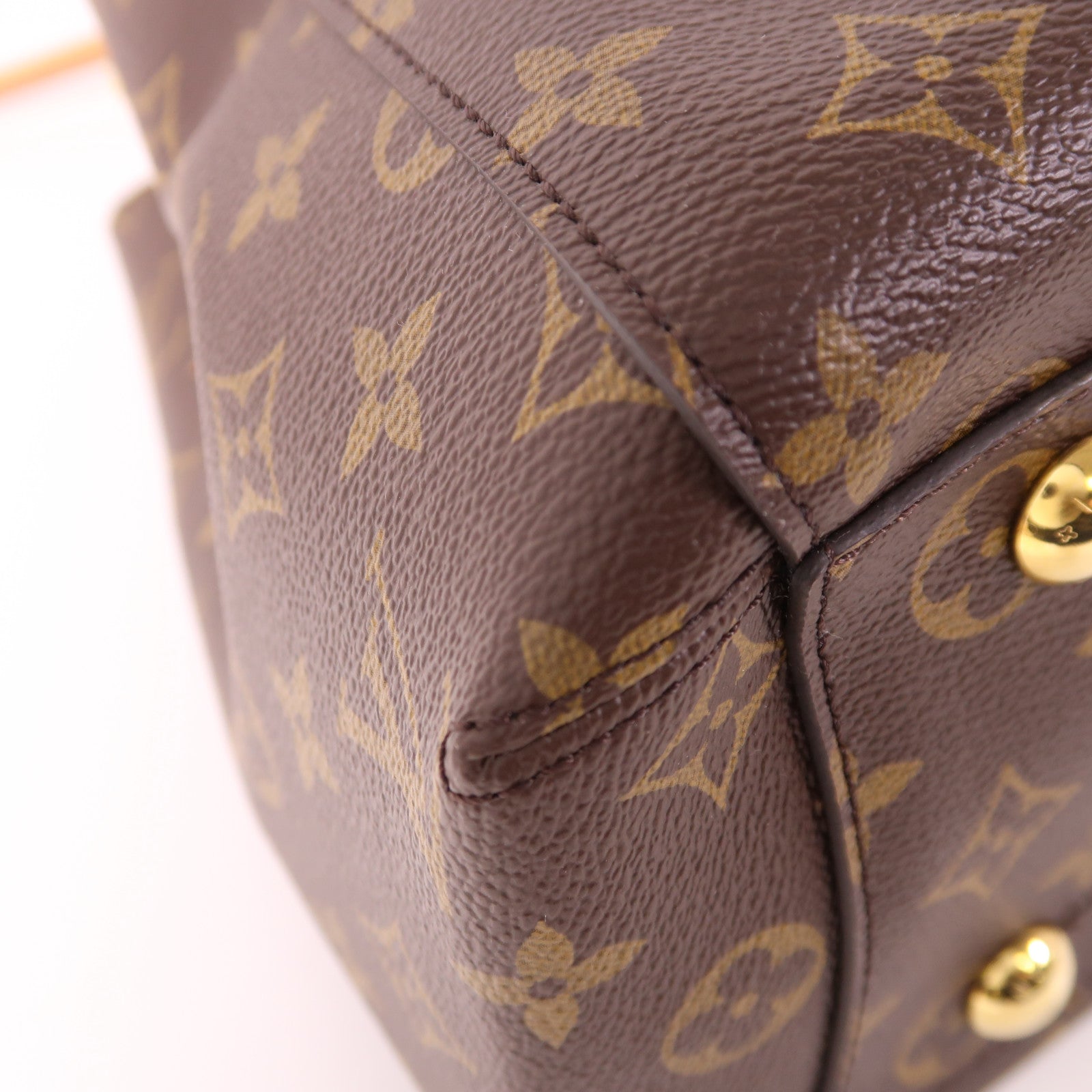 LOUIS VUITTON Monogram Montaigne MM金扣手挽肩背兩用袋