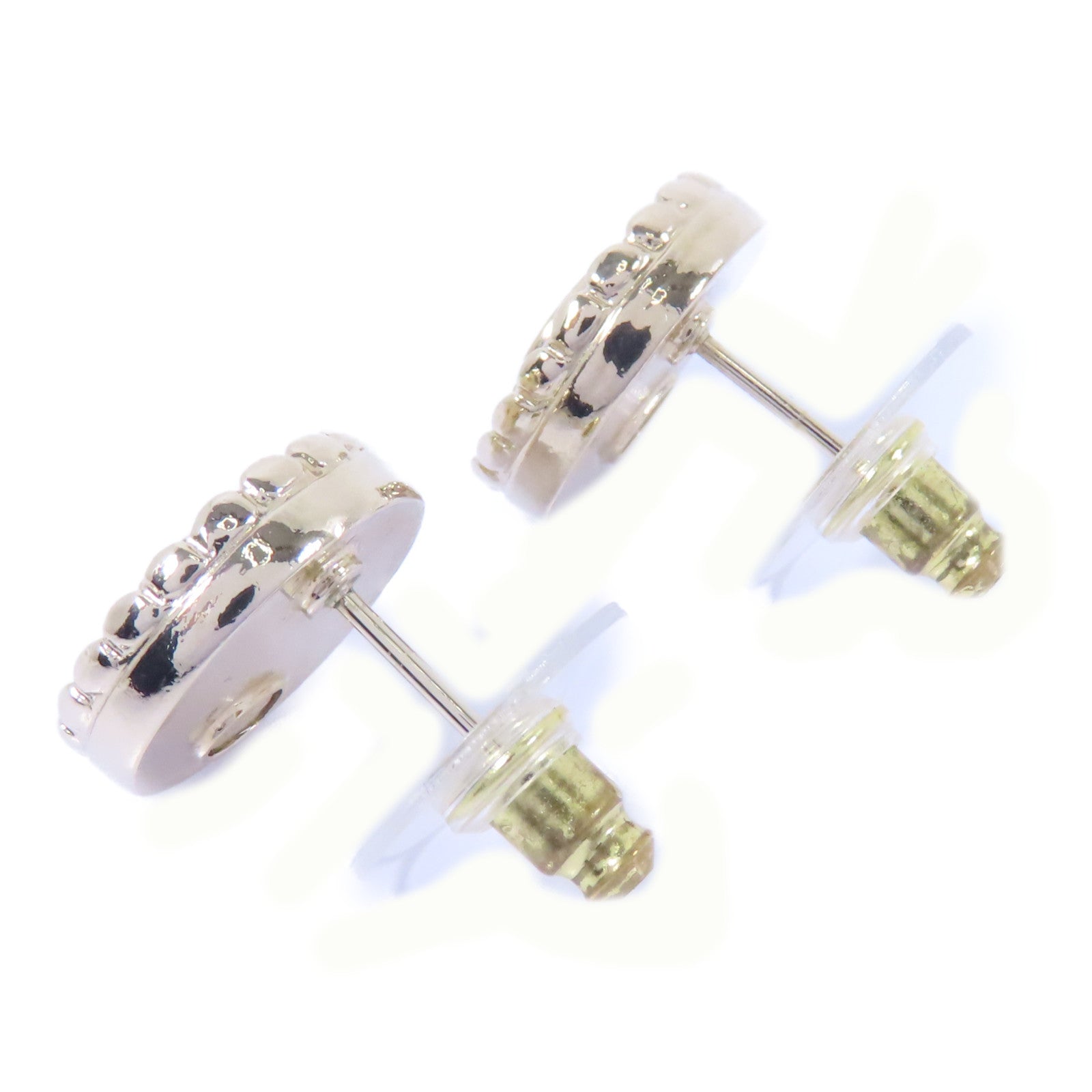 CHANEL PVC/金屬Earrings耳環金色/透明