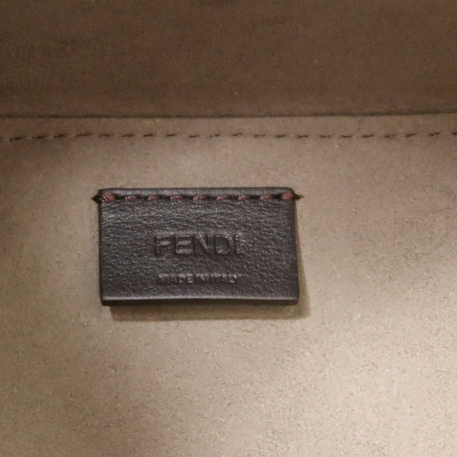 FENDI 牛皮皮革Origami Mini肩背袋