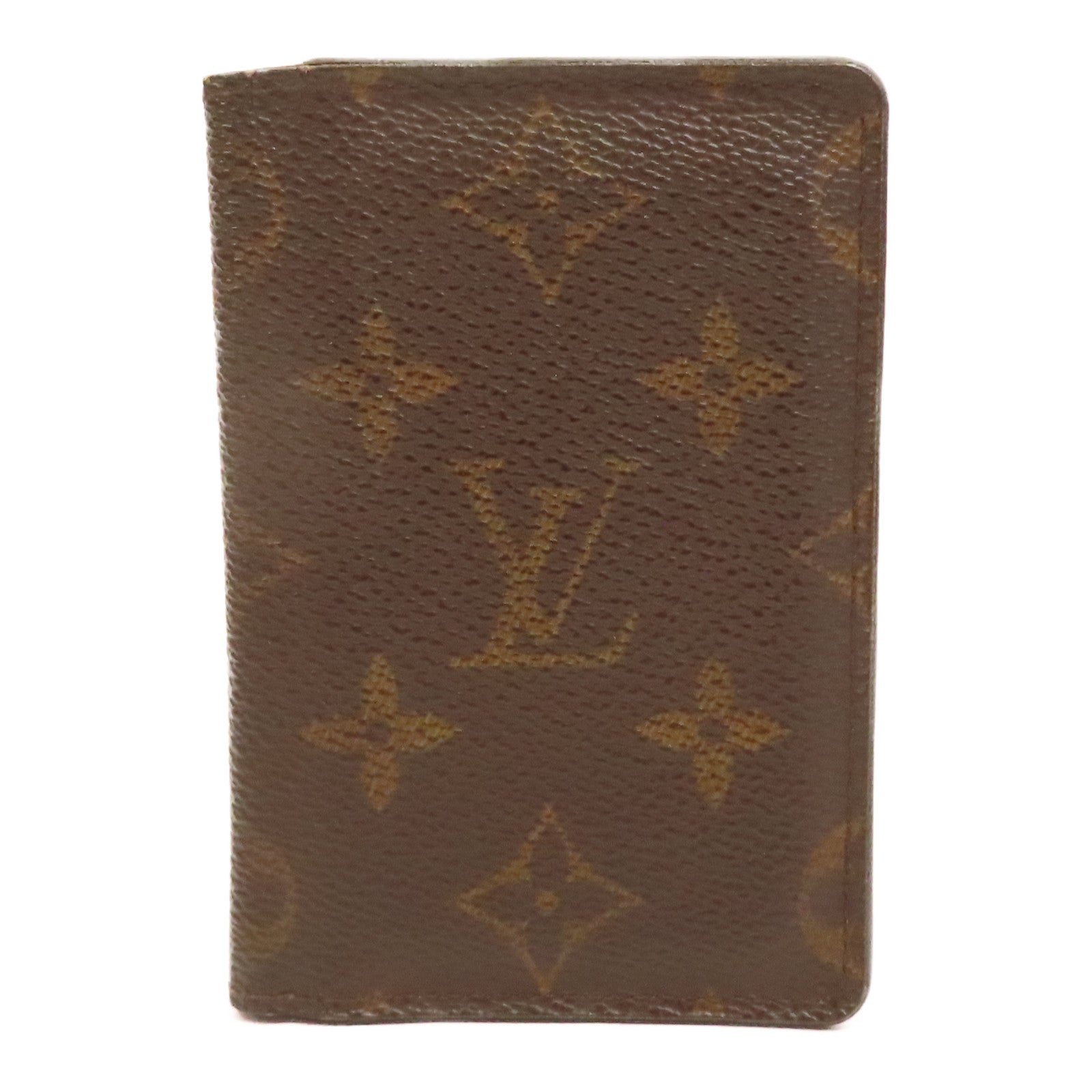 LOUIS VUITTON Monogram Card Case卡片套啡色