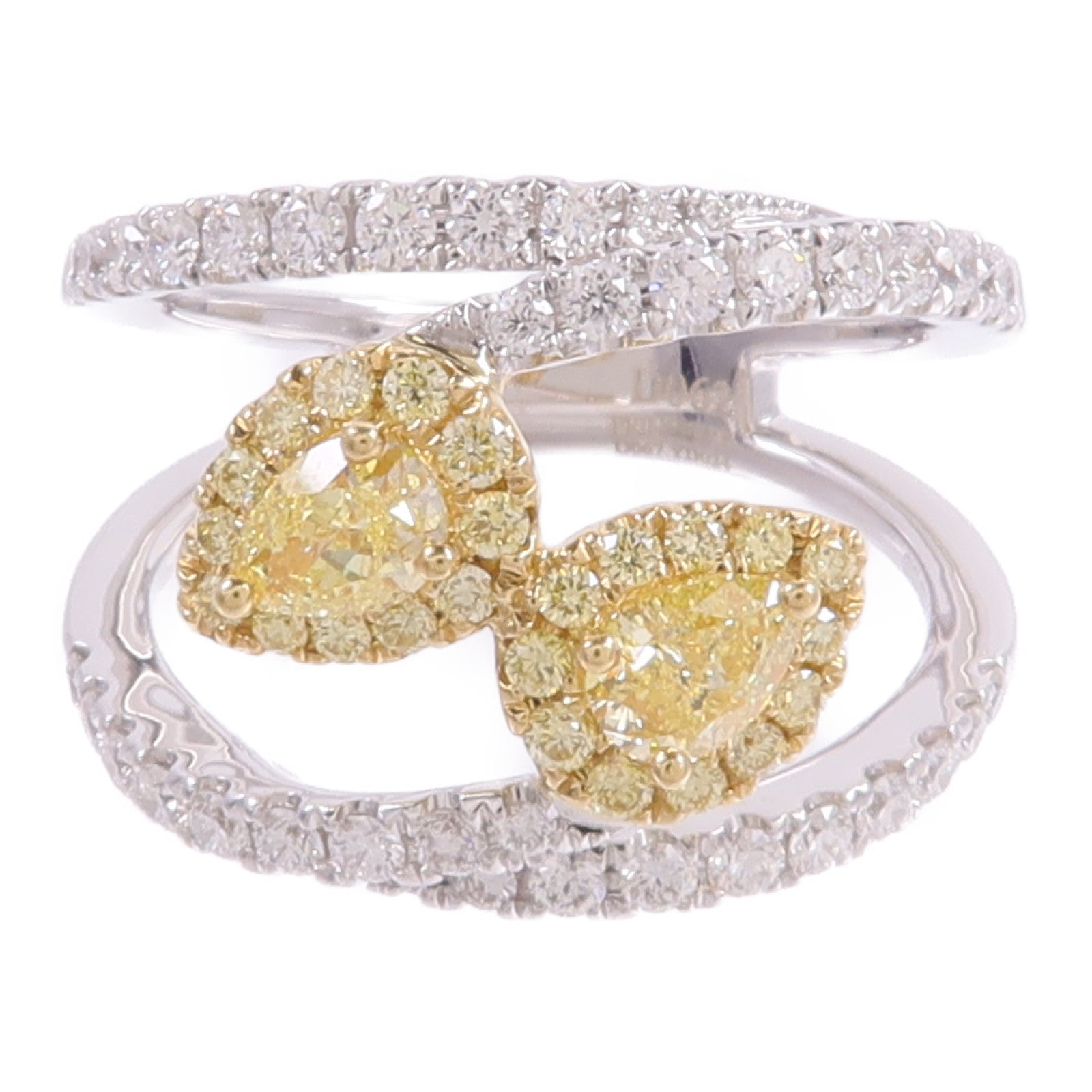 JEWELRY 18K白金/黃金Diamond Ring鑽石戒指