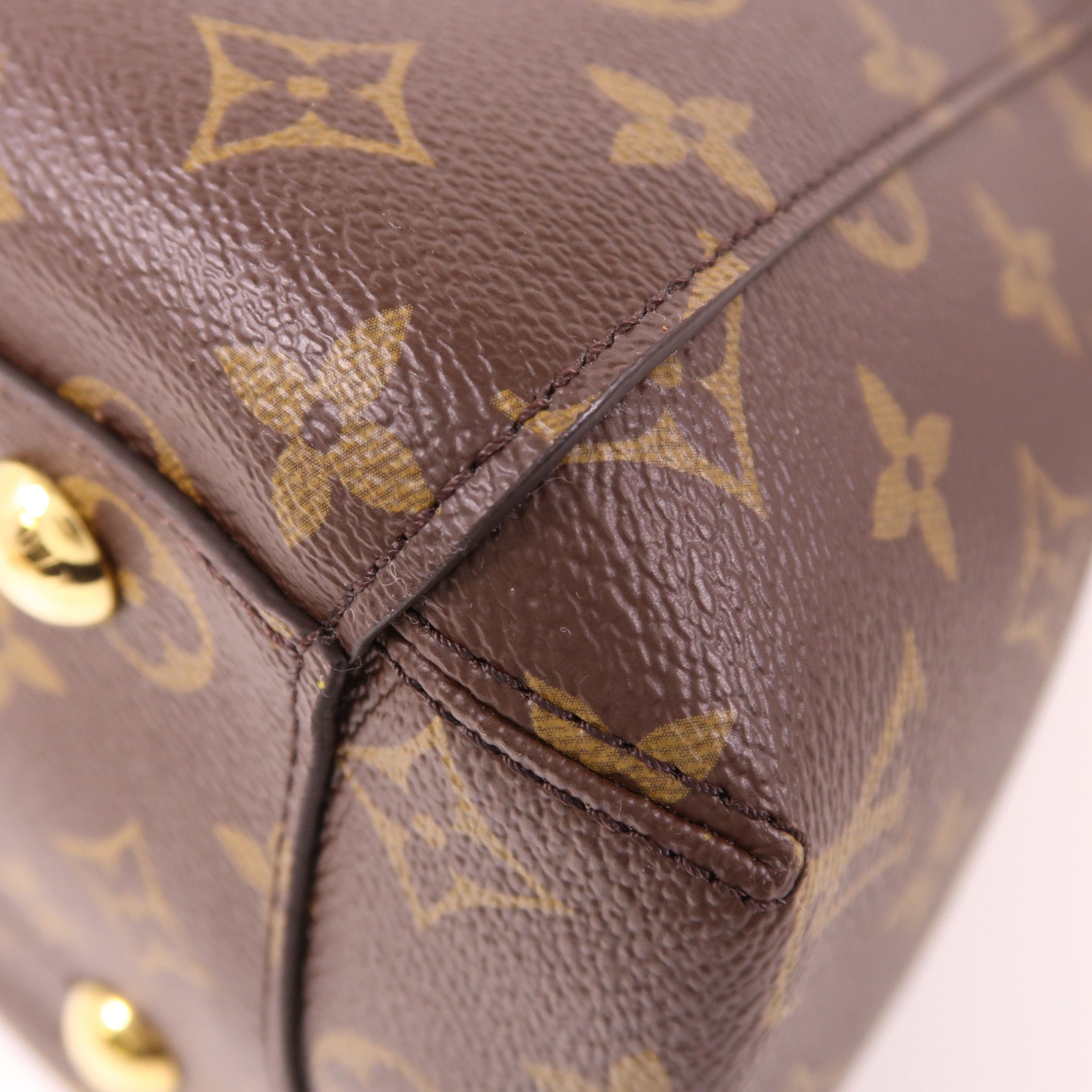 LOUIS VUITTON Monogram Montaigne MM金扣手挽肩背兩用袋